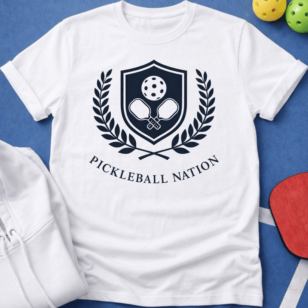 Crest of Pickleball Nation T-Shirt