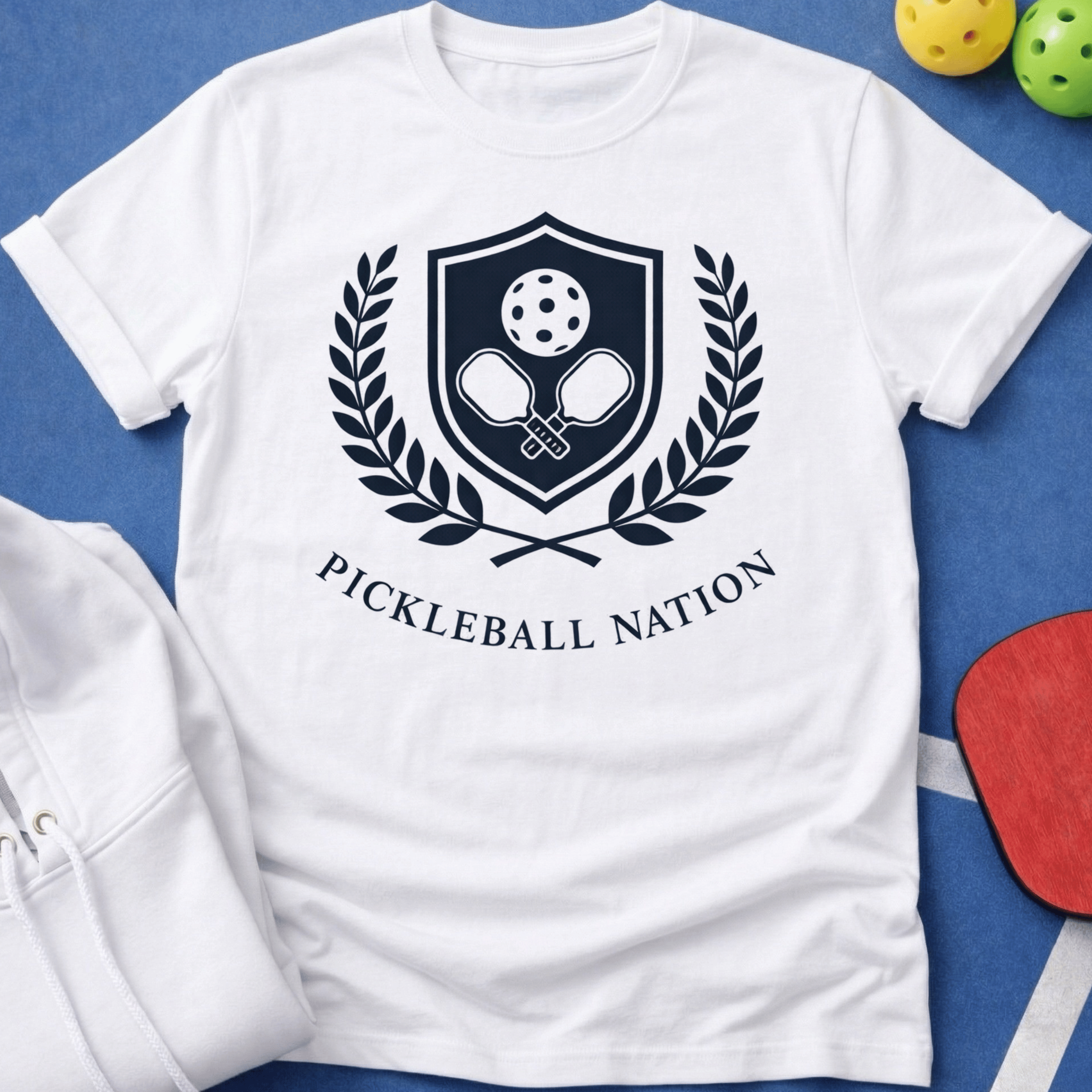 Crest of Pickleball Nation T-Shirt