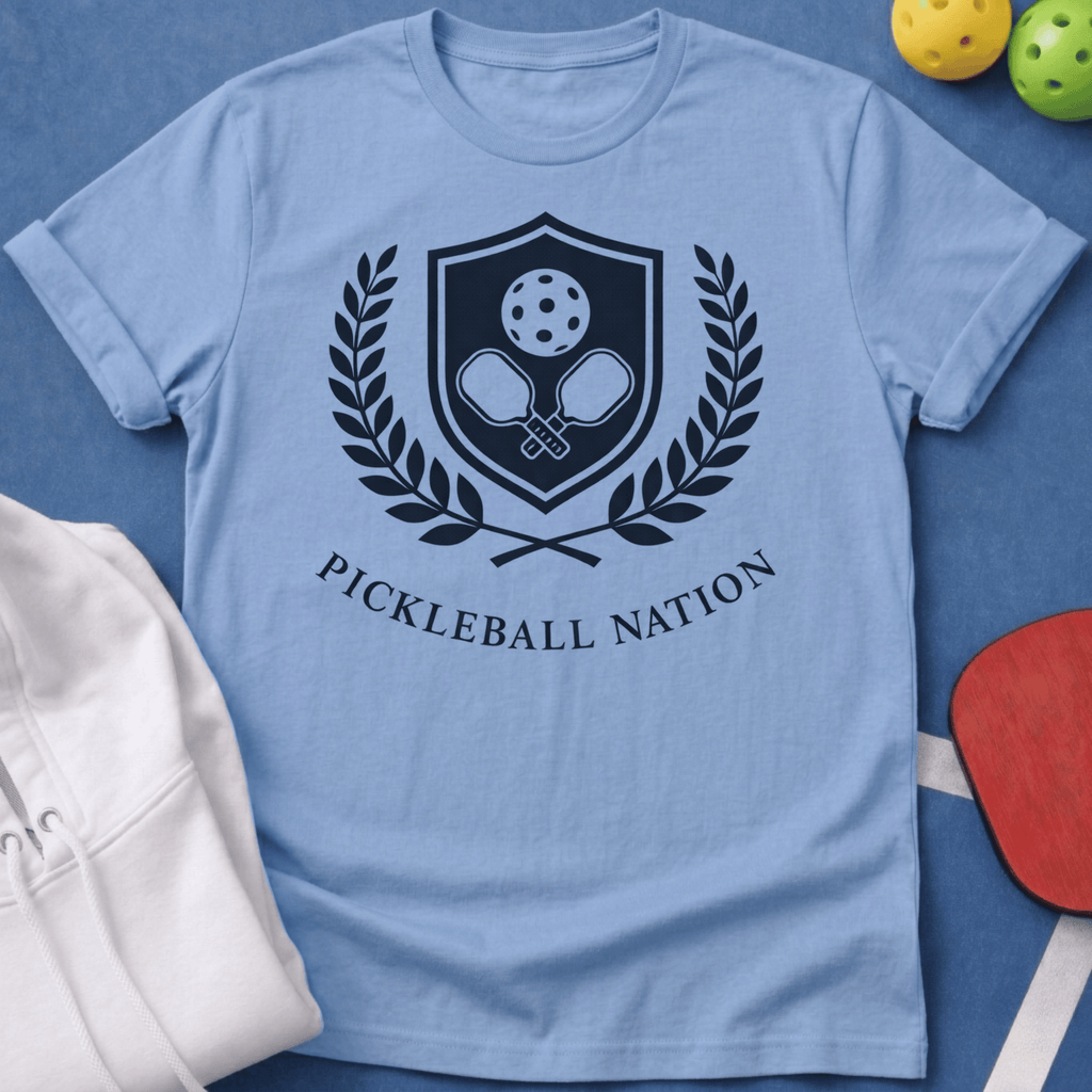 Crest of Pickleball Nation T-Shirt
