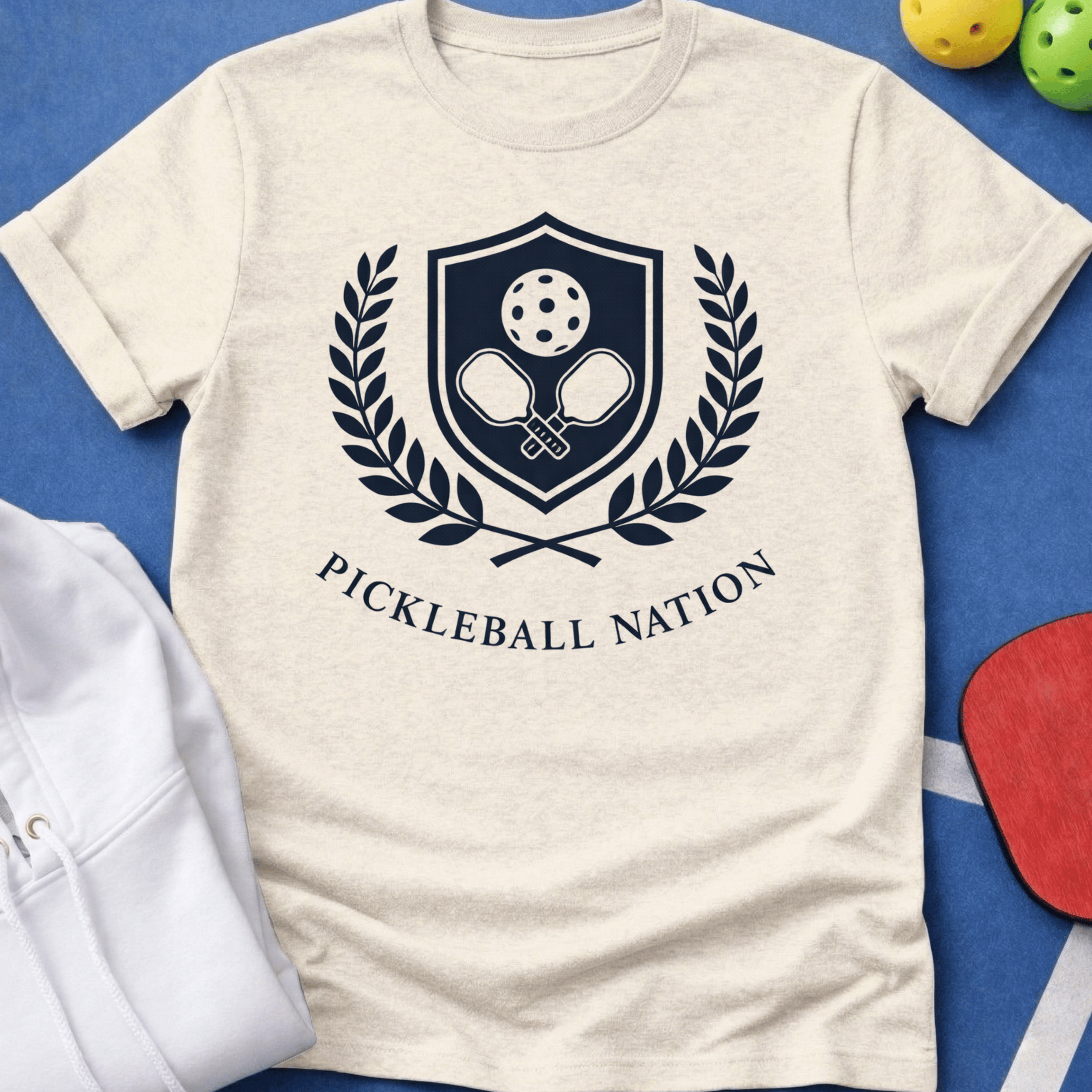 Crest of Pickleball Nation T-Shirt