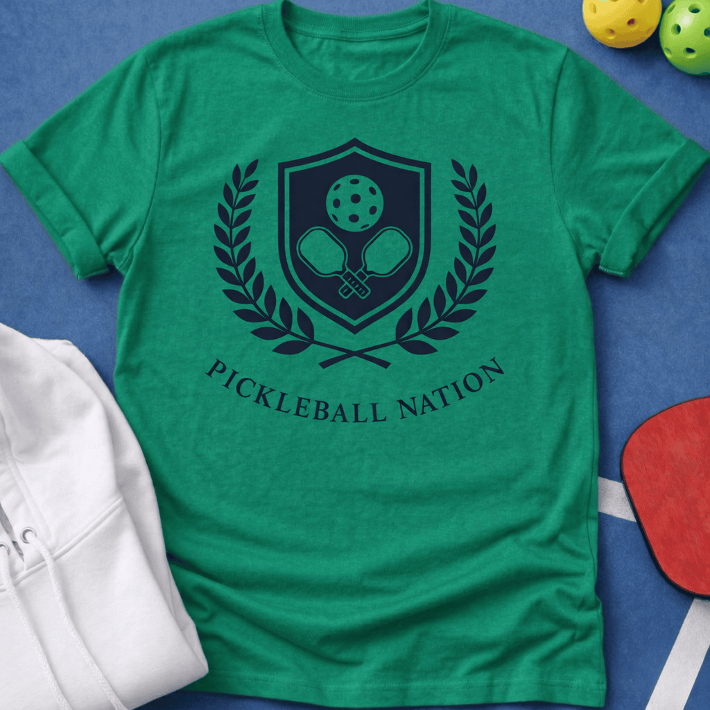 Crest of Pickleball Nation T-Shirt