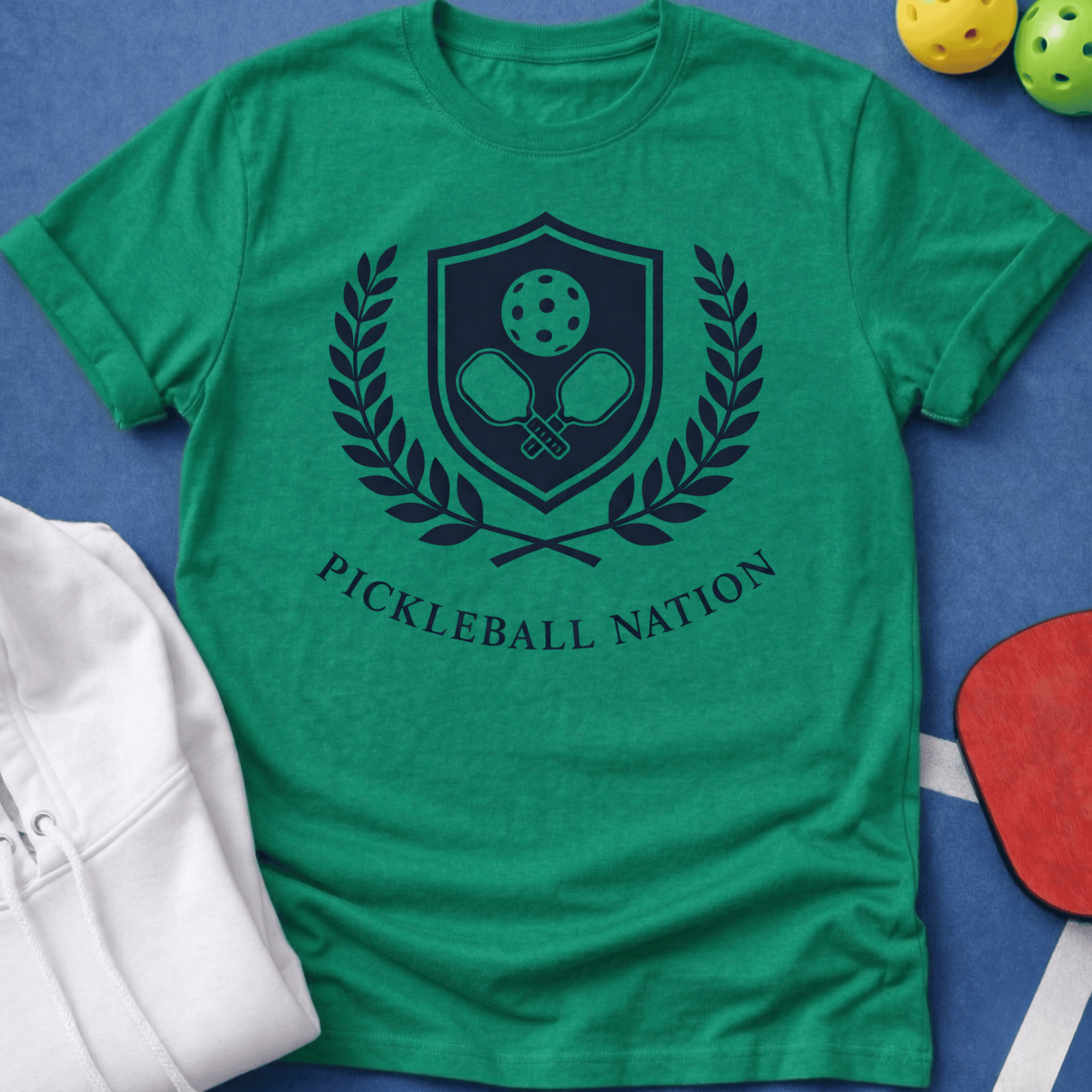 Crest of Pickleball Nation T-Shirt