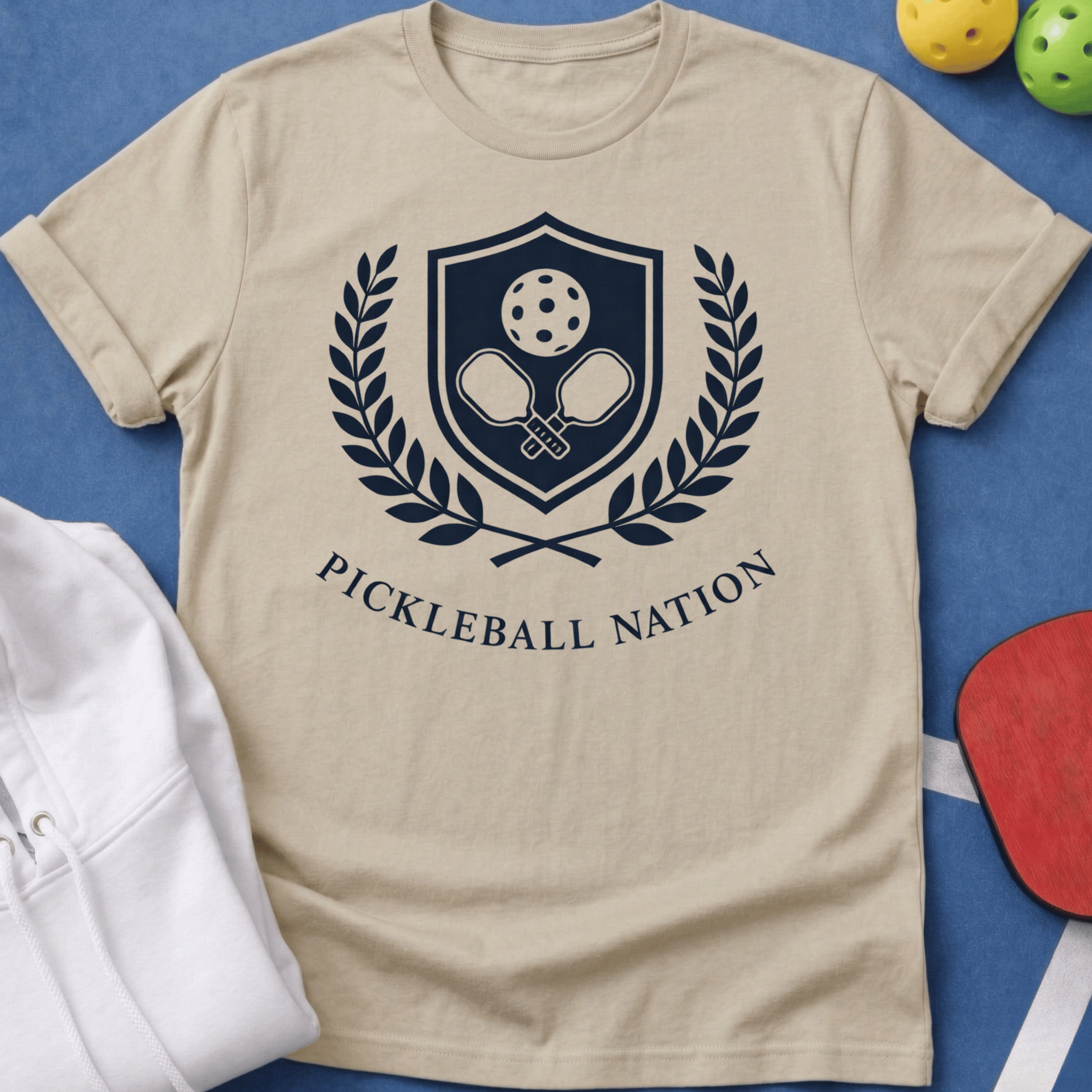 Crest of Pickleball Nation T-Shirt