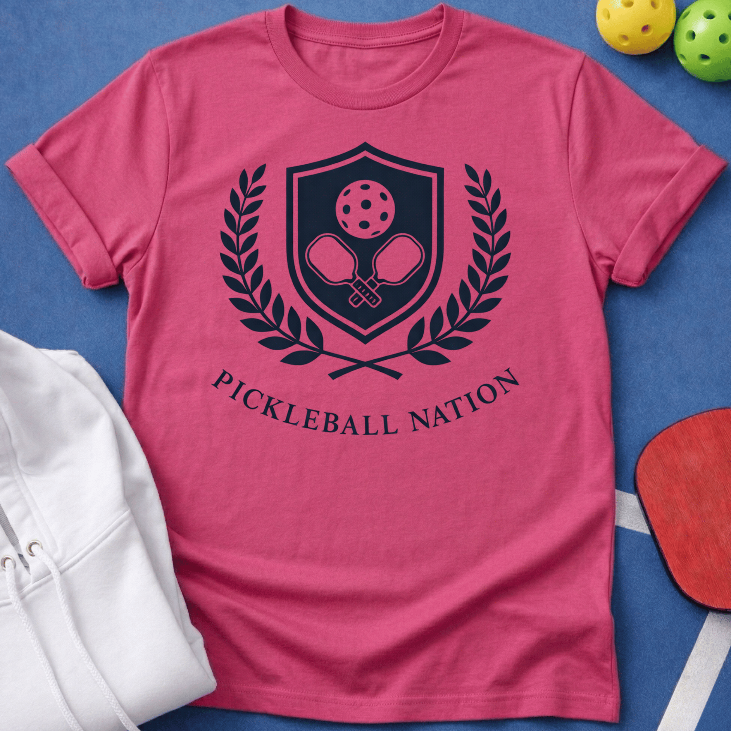 Crest of Pickleball Nation T-Shirt
