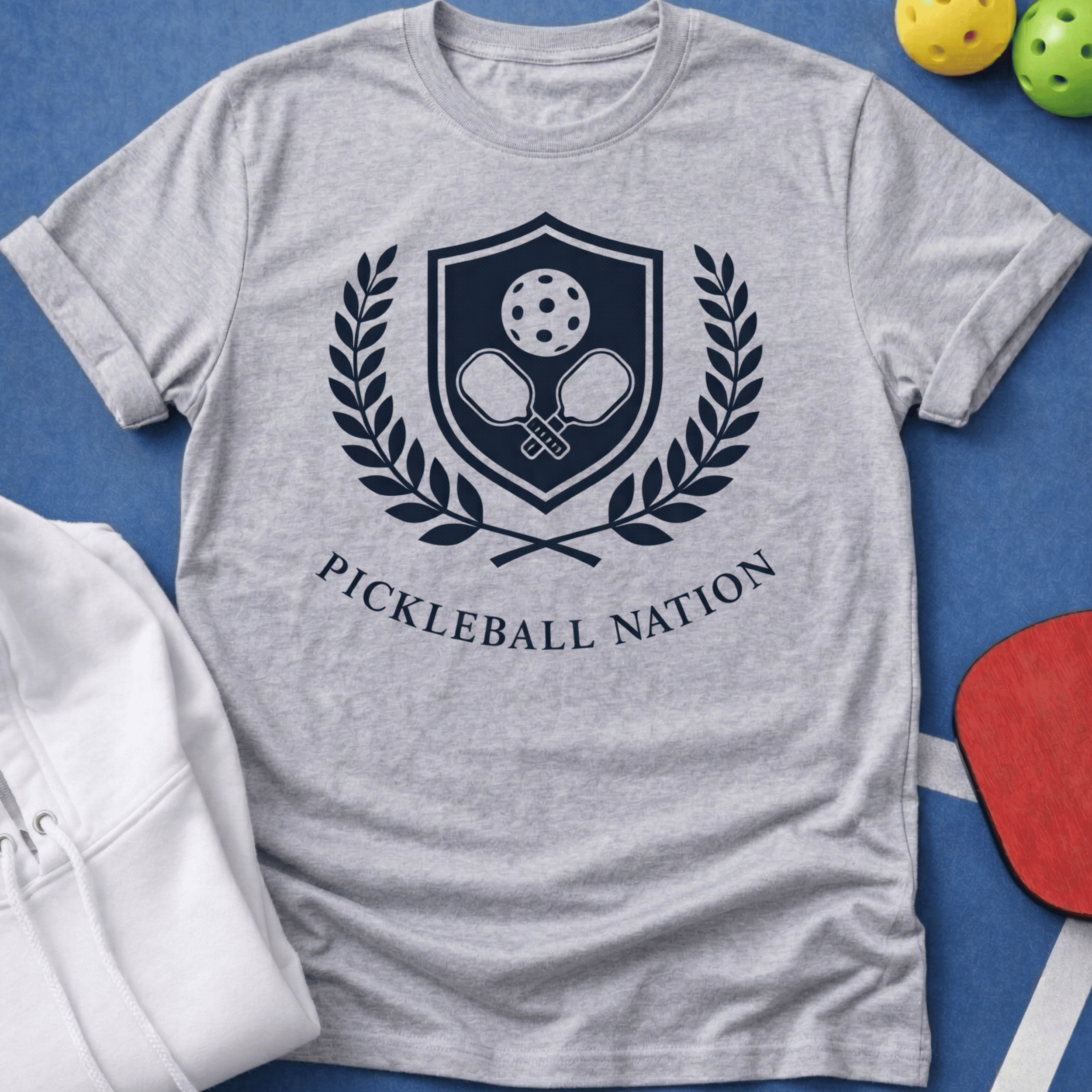 Crest of Pickleball Nation T-Shirt