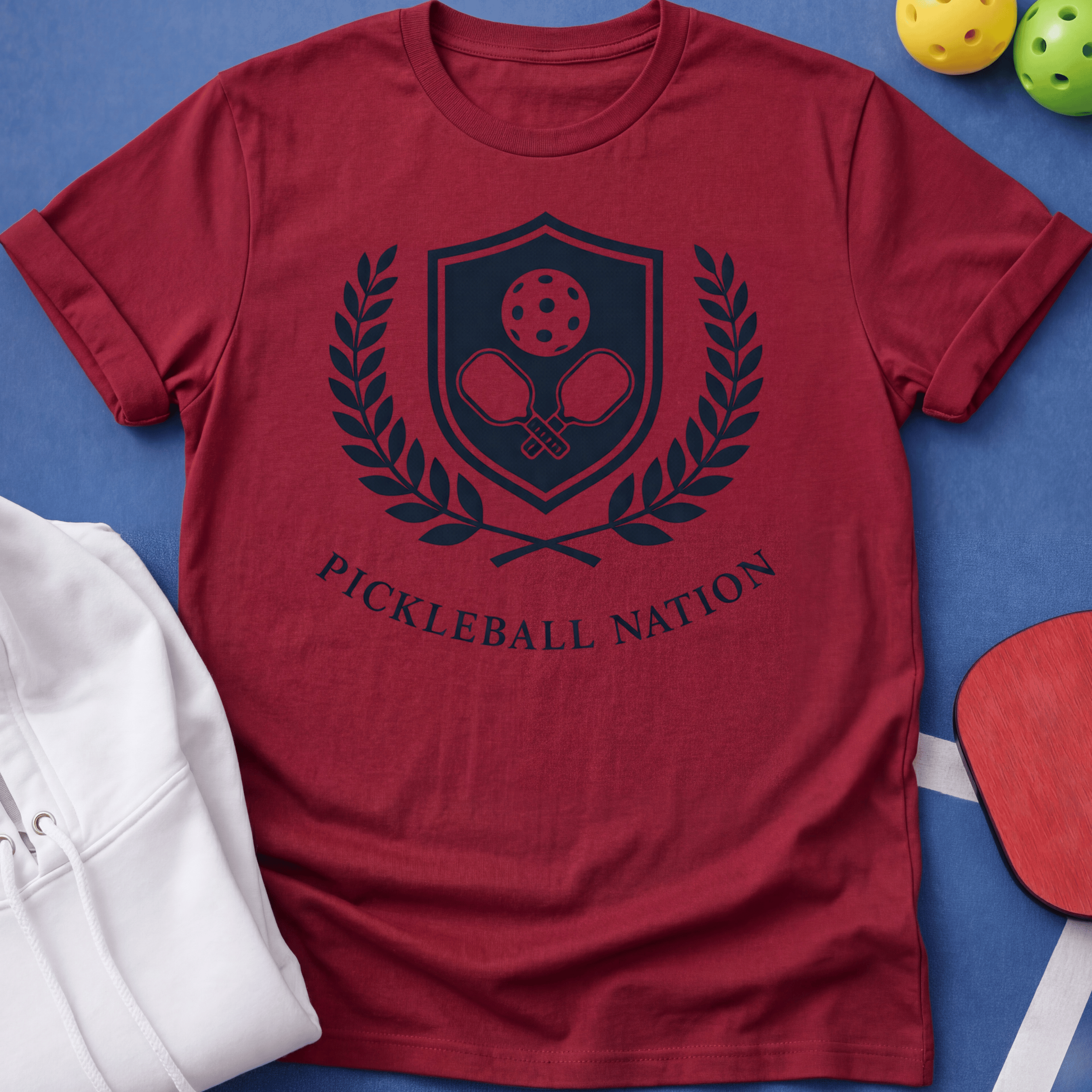 Crest of Pickleball Nation T-Shirt