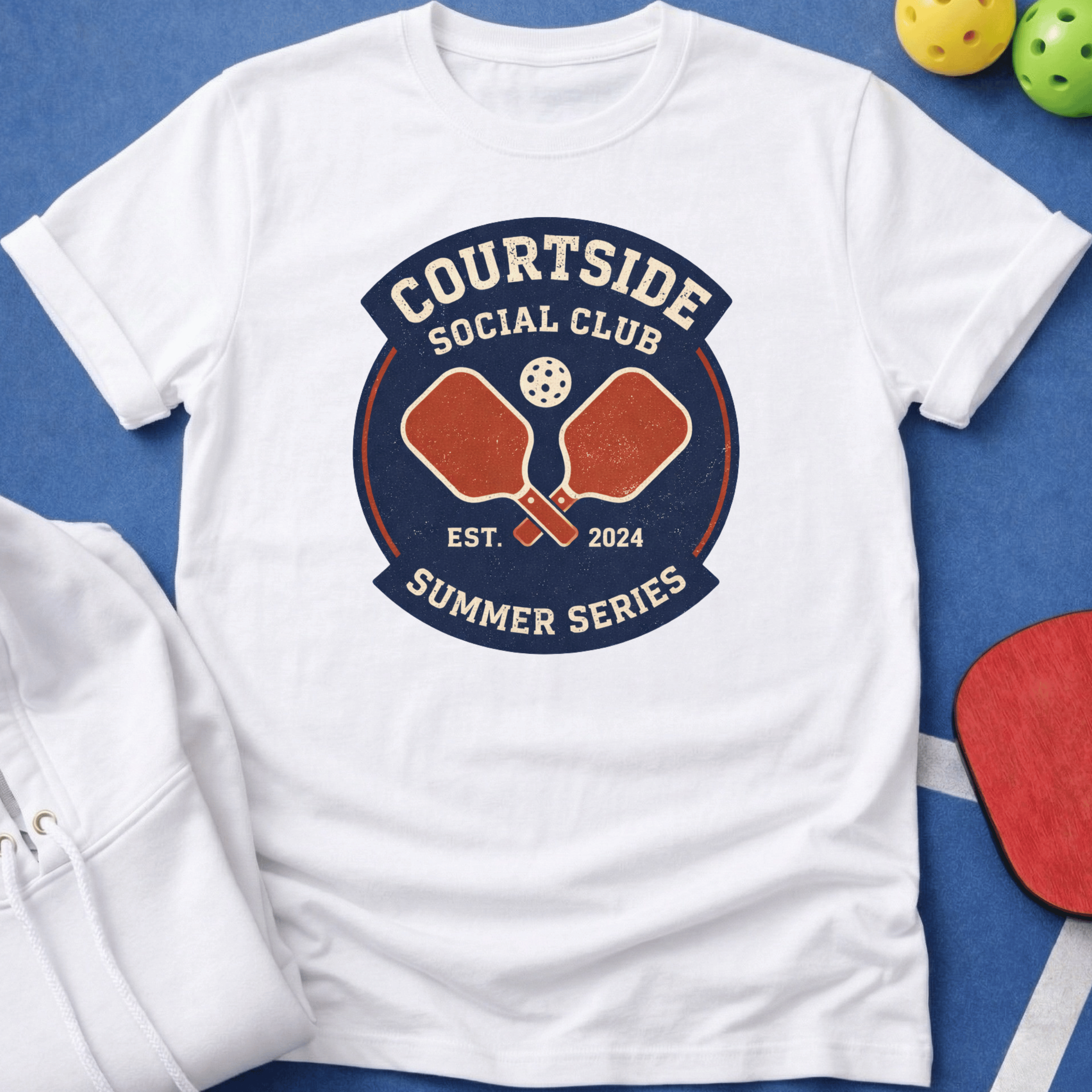 Courtside Social Club Pickleball T-Shirt