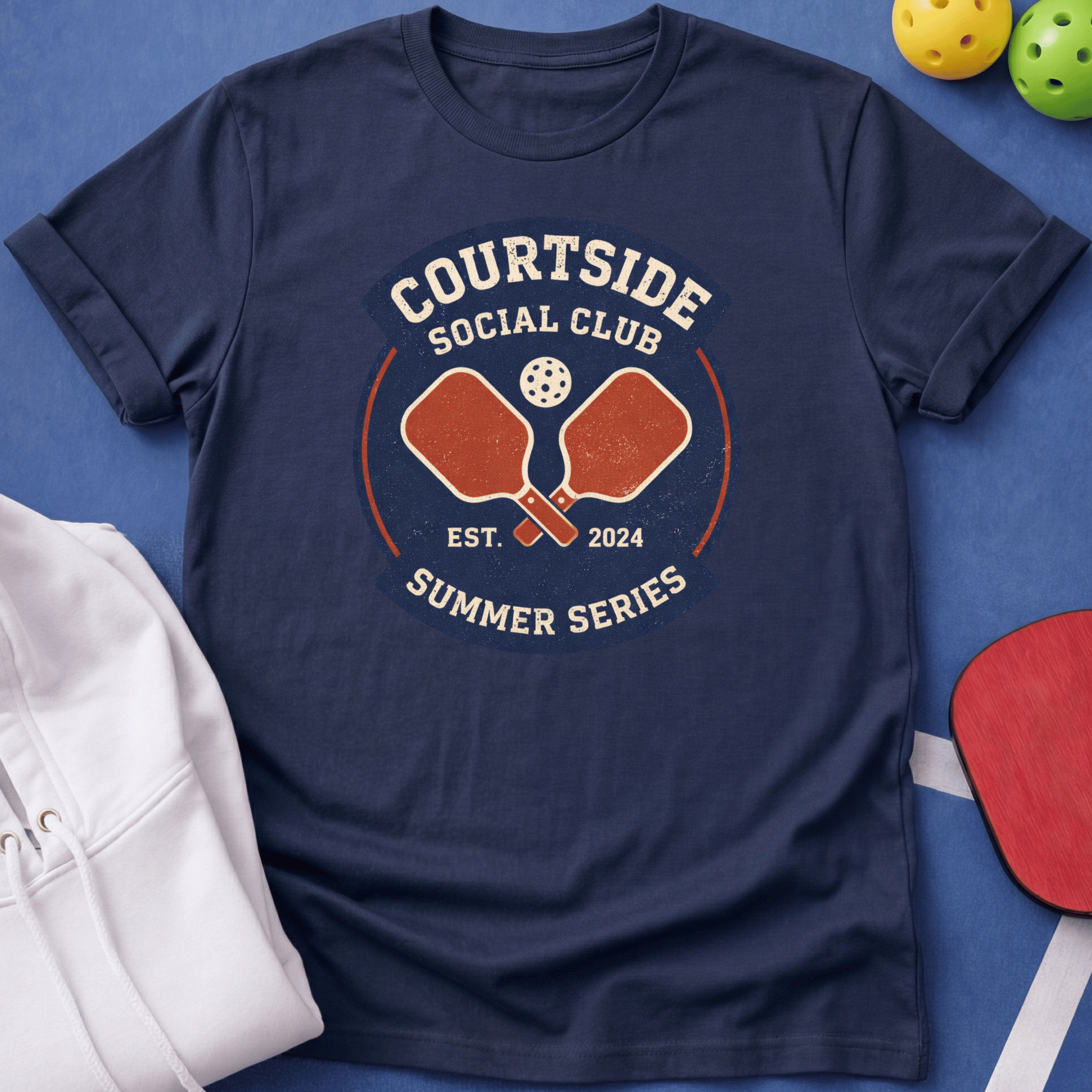 Courtside Social Club Pickleball T-Shirt
