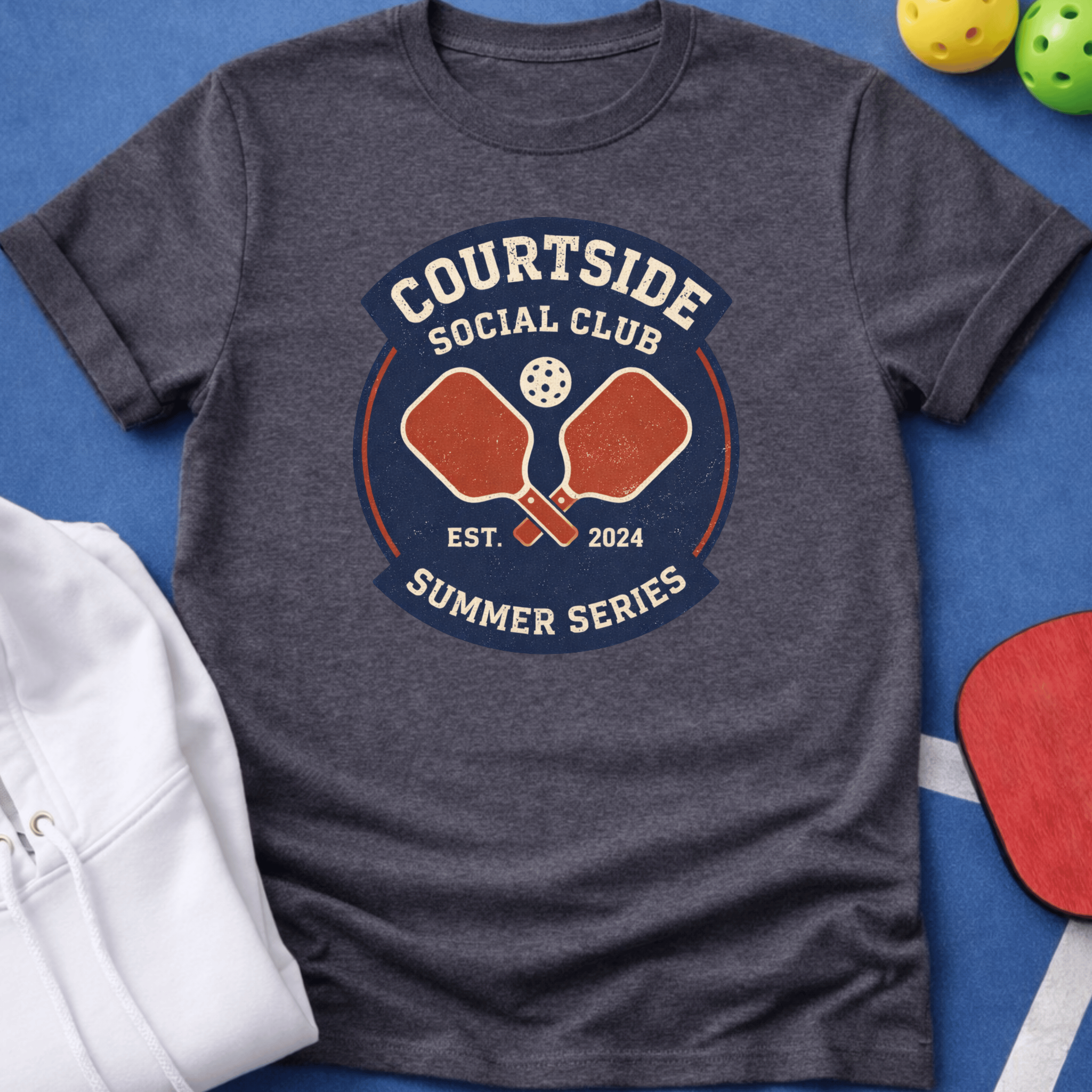 Courtside Social Club Pickleball T-Shirt