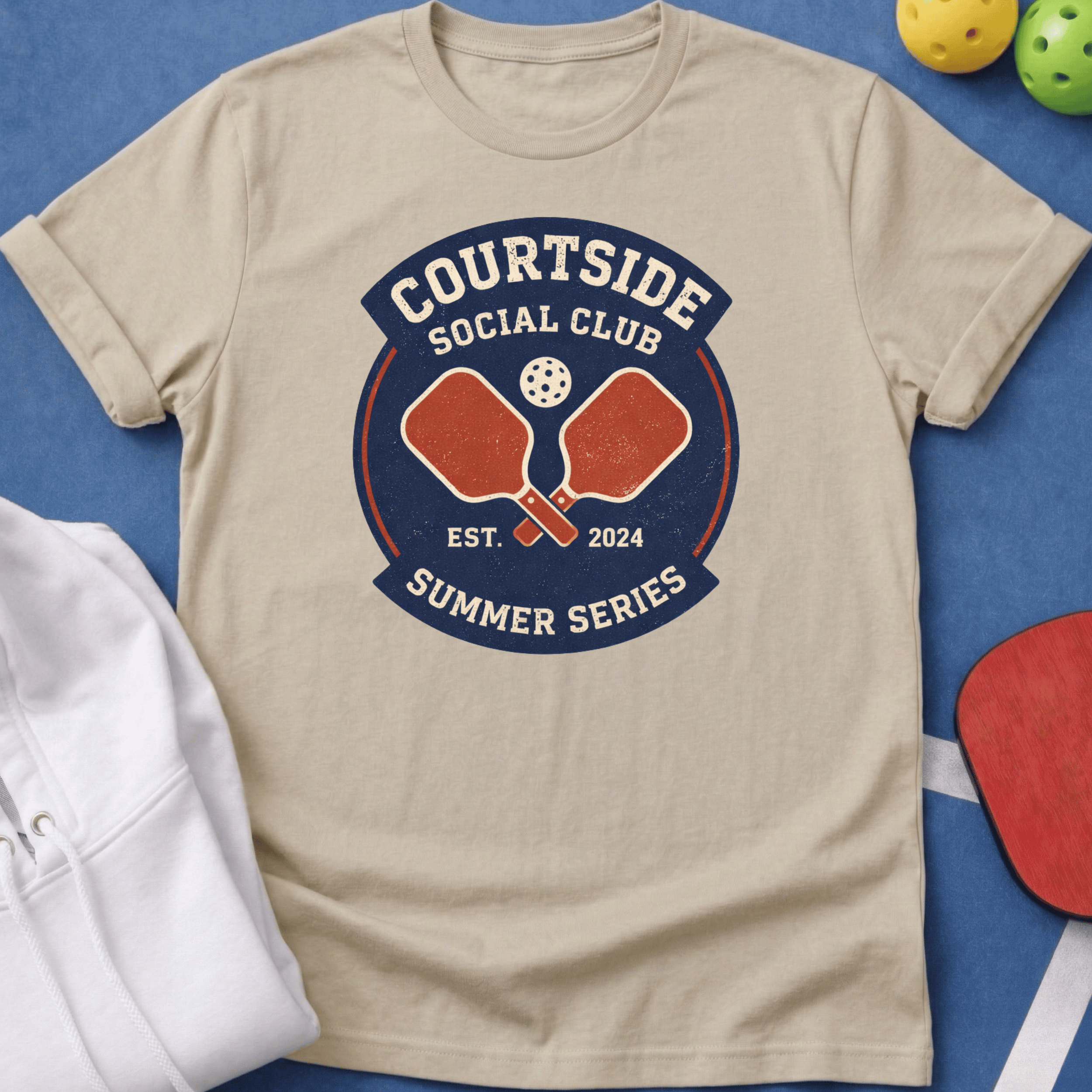 Courtside Social Club Pickleball T-Shirt