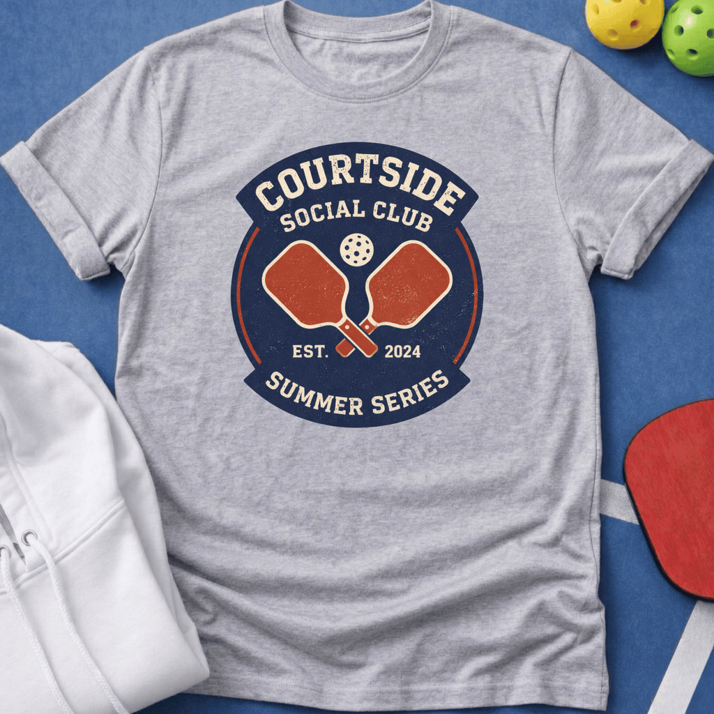 Courtside Social Club Pickleball T-Shirt