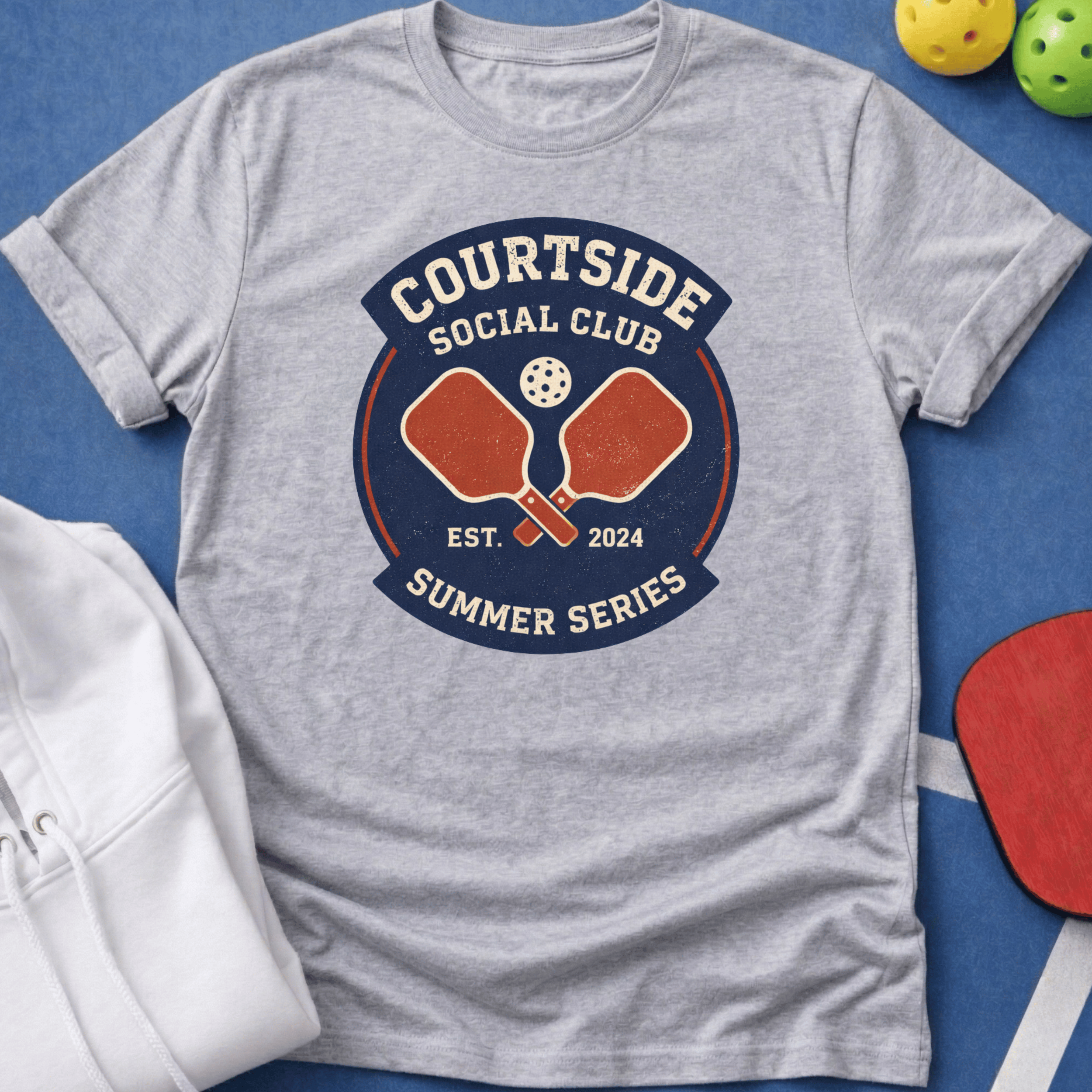 Courtside Social Club Pickleball T-Shirt