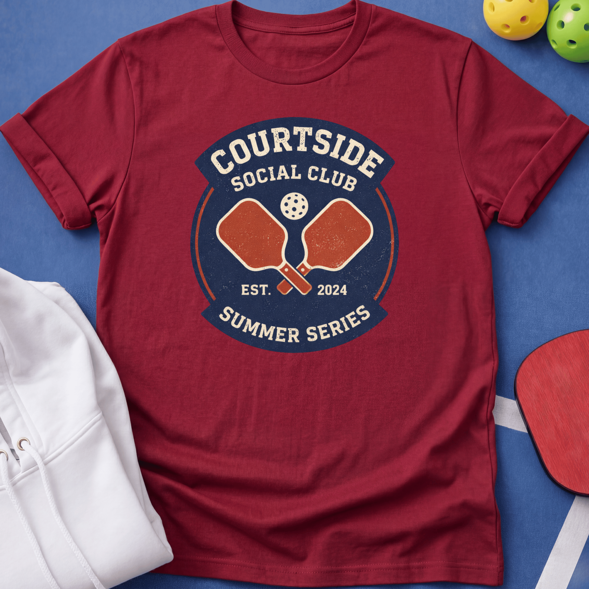 Courtside Social Club Pickleball T-Shirt