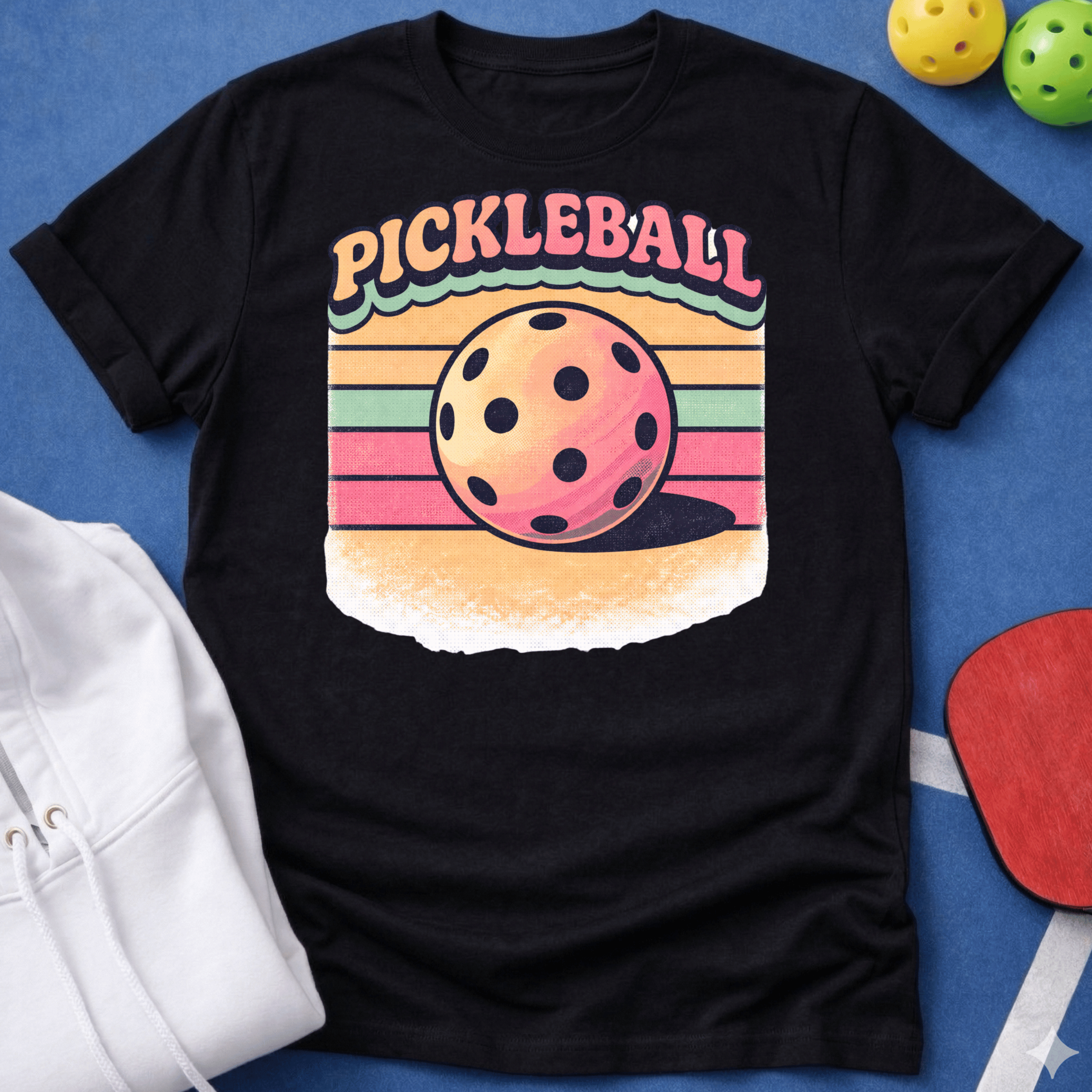 Pickleball Colorful Ball T-Shirt