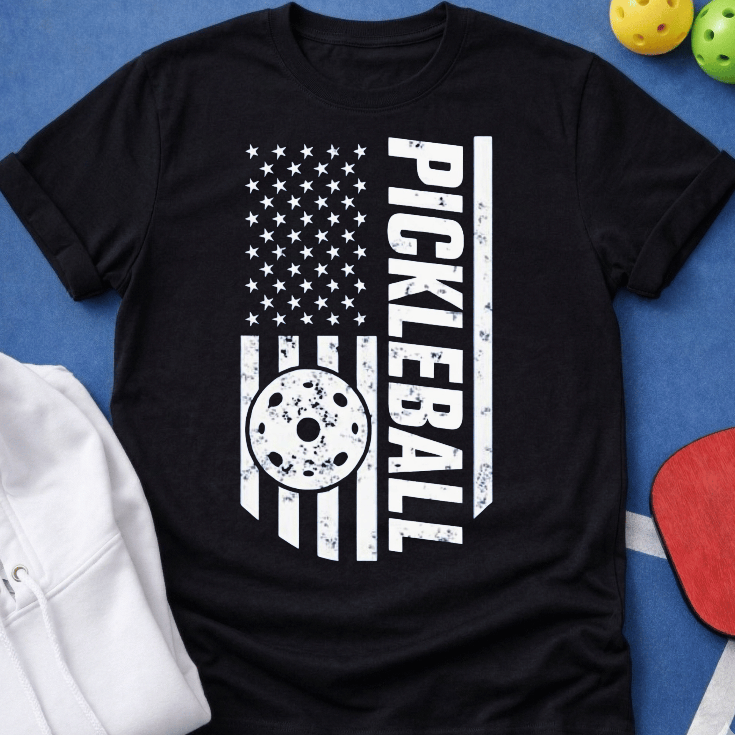 Flag Pickleball T-Shirt
