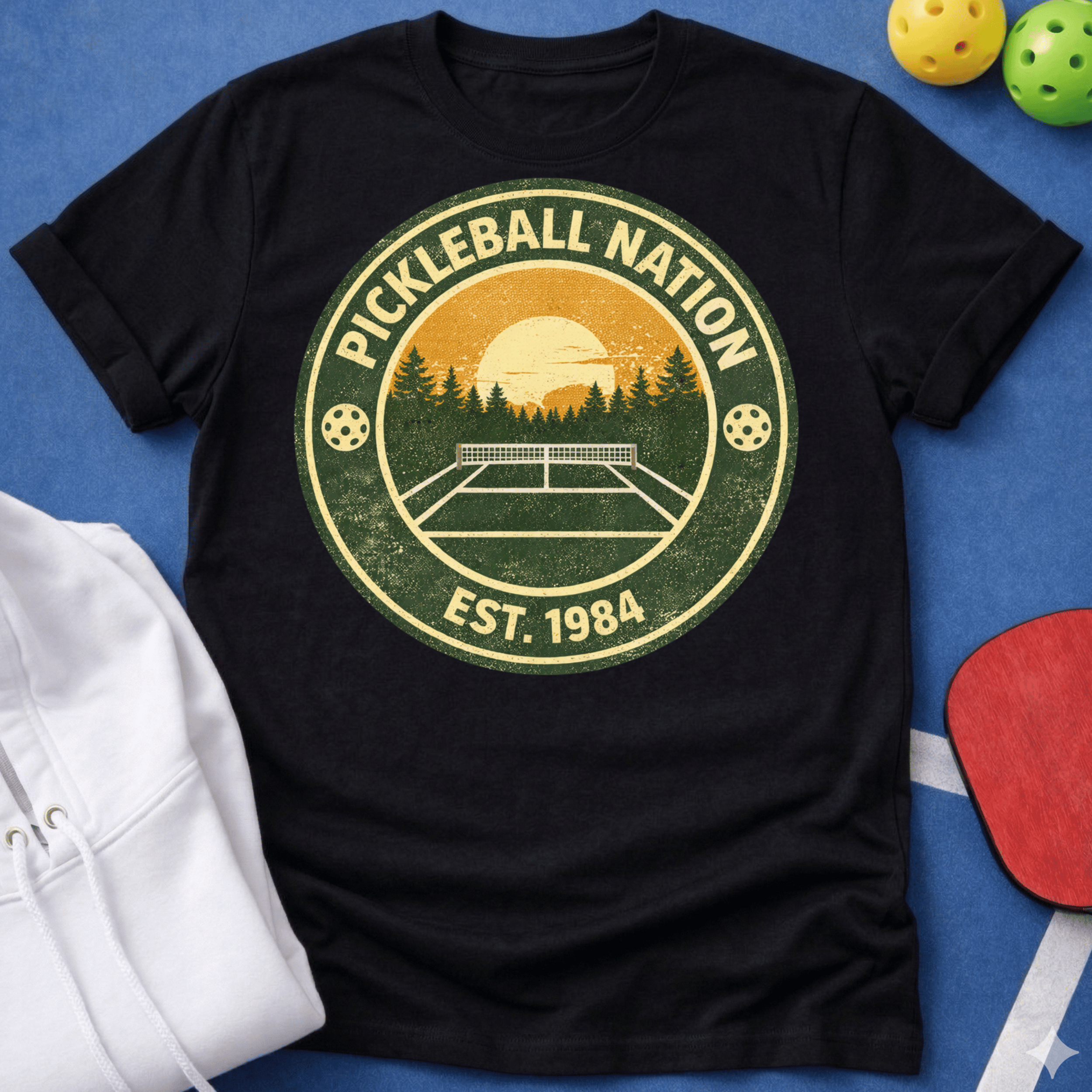 Forest Badge Pickle Nation - T-Shirt