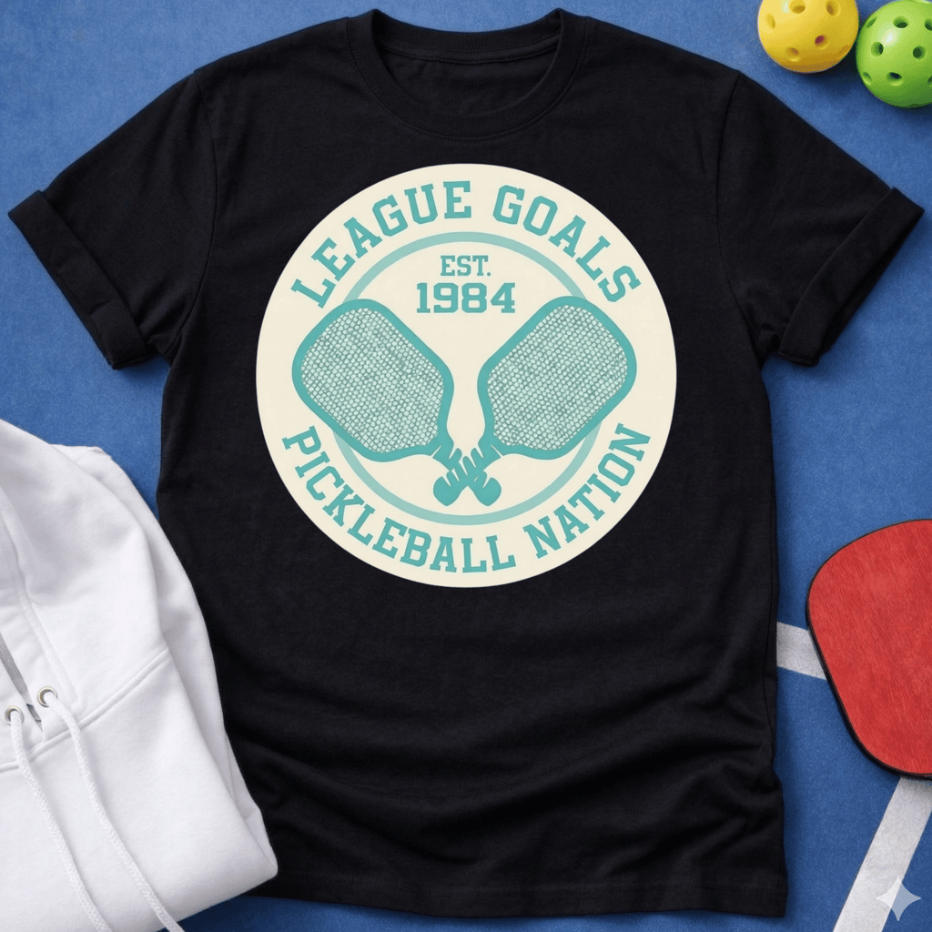 League Goals Pickleball Nation T-Shirt