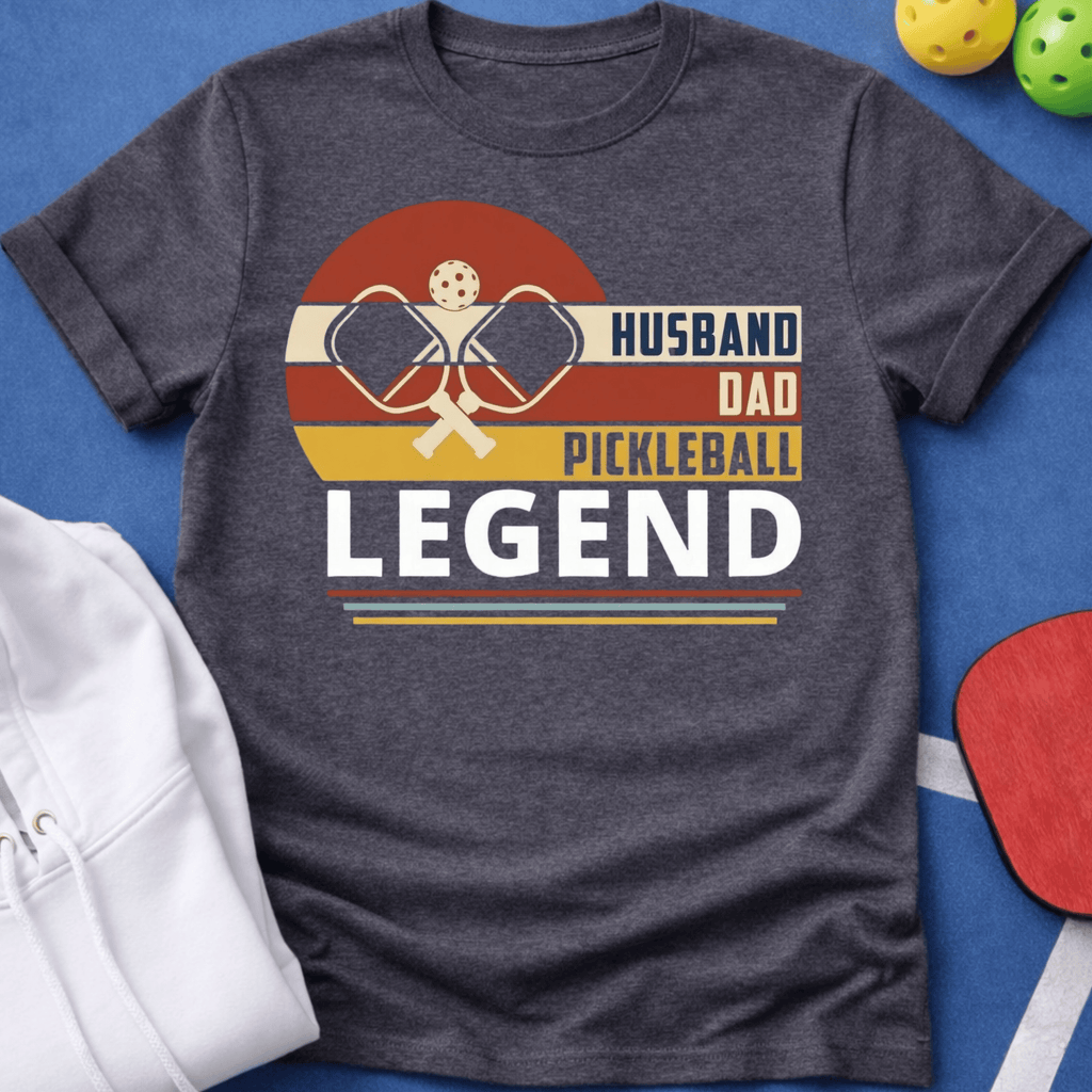 Husband, Dad, Pickleball Legend T-Shirt