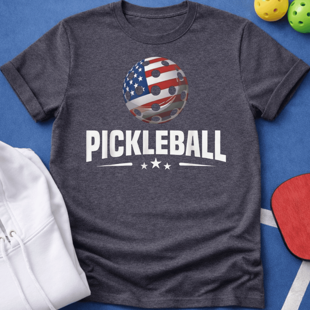 Patriotic Pickleball T-Shirt