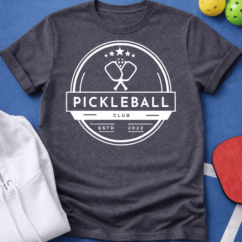 Pickleball Club Badge T-Shirt