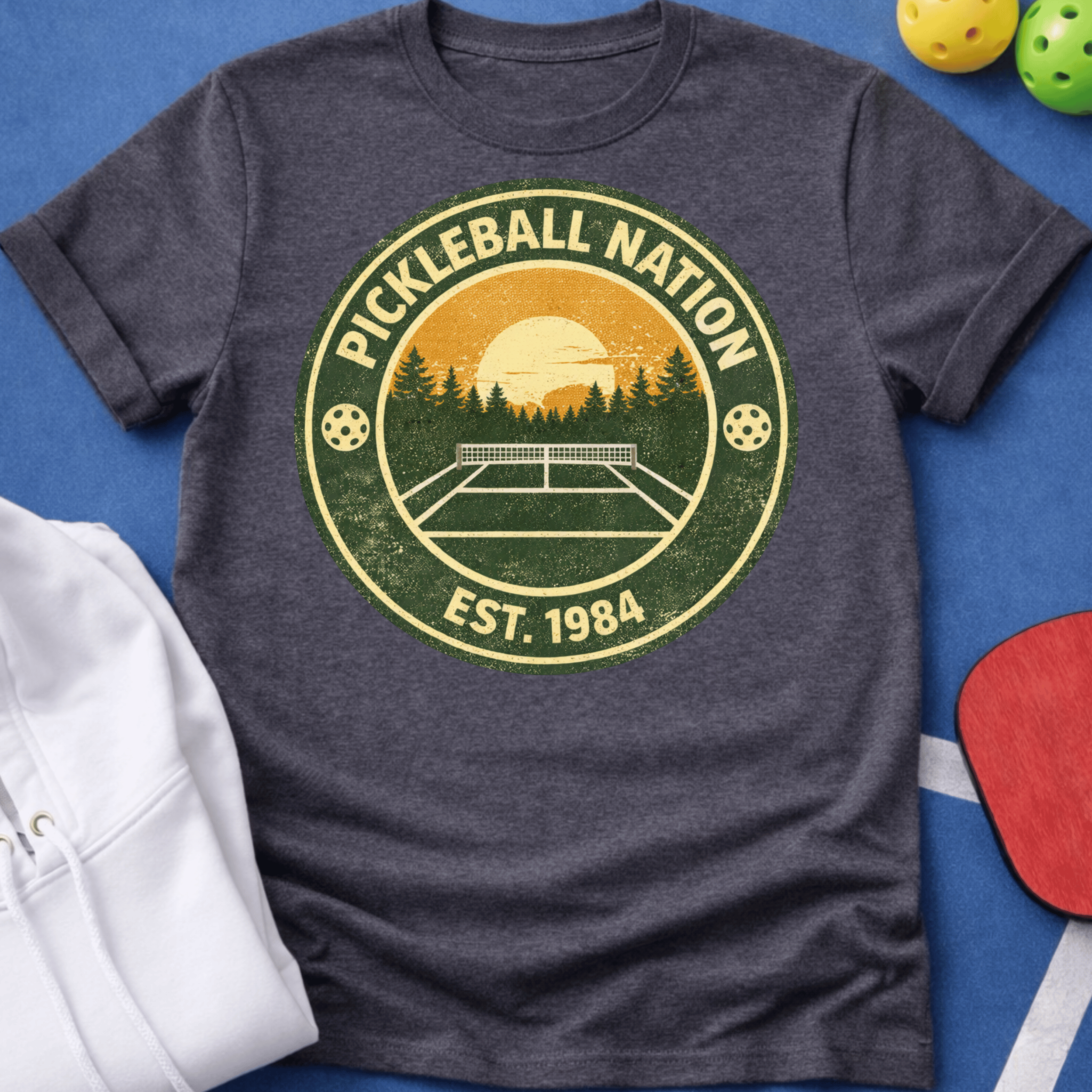 Forest Badge Pickle Nation - T-Shirt