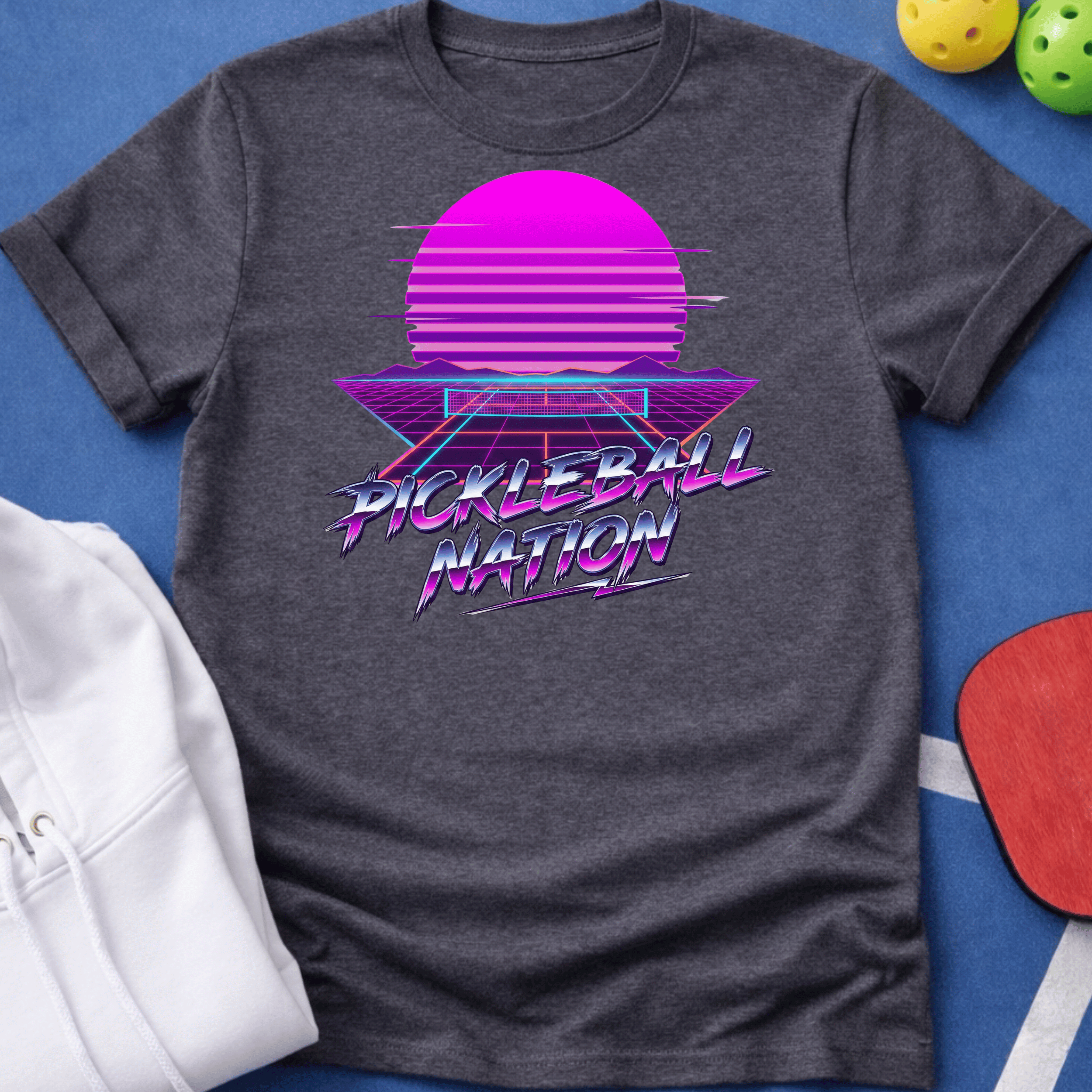 80's Pickleball Nation T-Shirt
