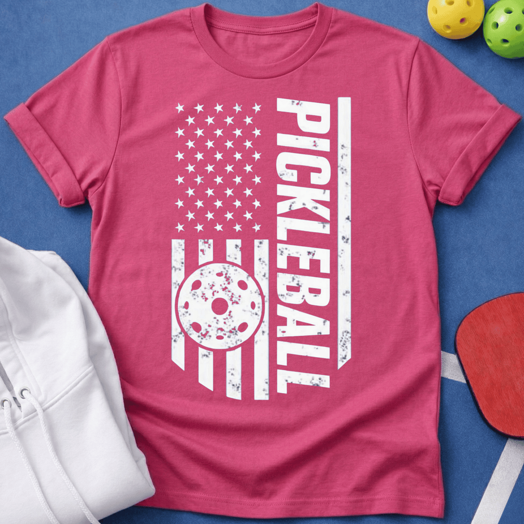 Flag Pickleball T-Shirt