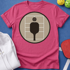Court with Paddle T-Shirt