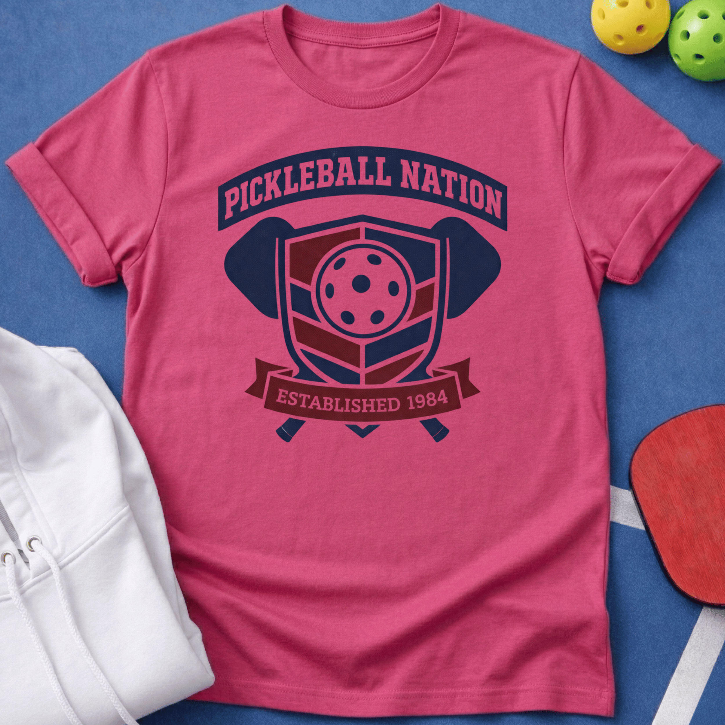 Crest of Pickleball Nation T-Shirt