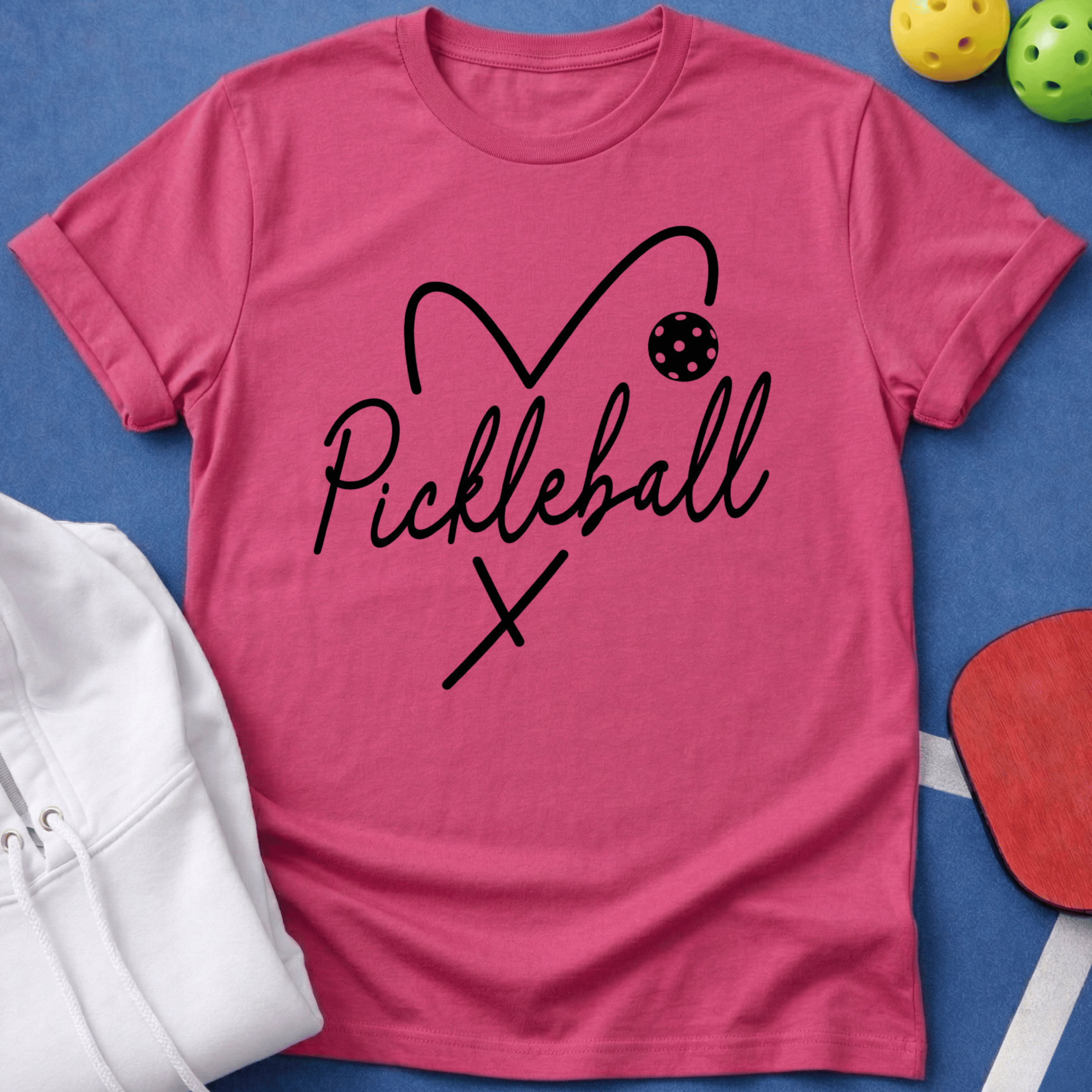 Heart Pickleball T-Shirt