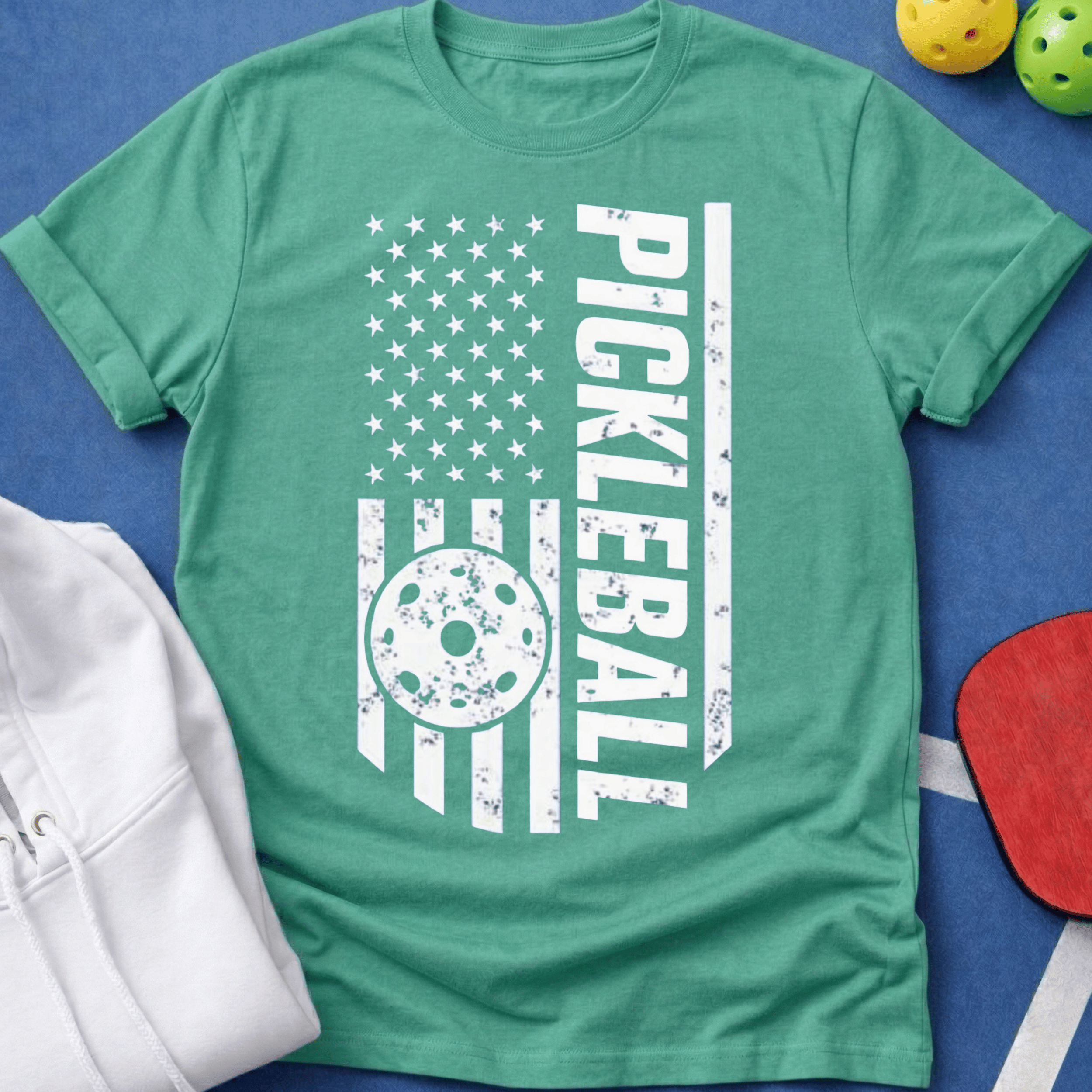 Flag Pickleball T-Shirt
