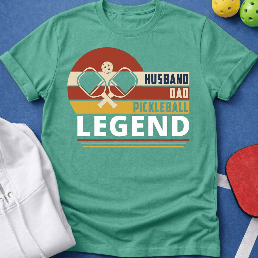 Husband, Dad, Pickleball Legend T-Shirt