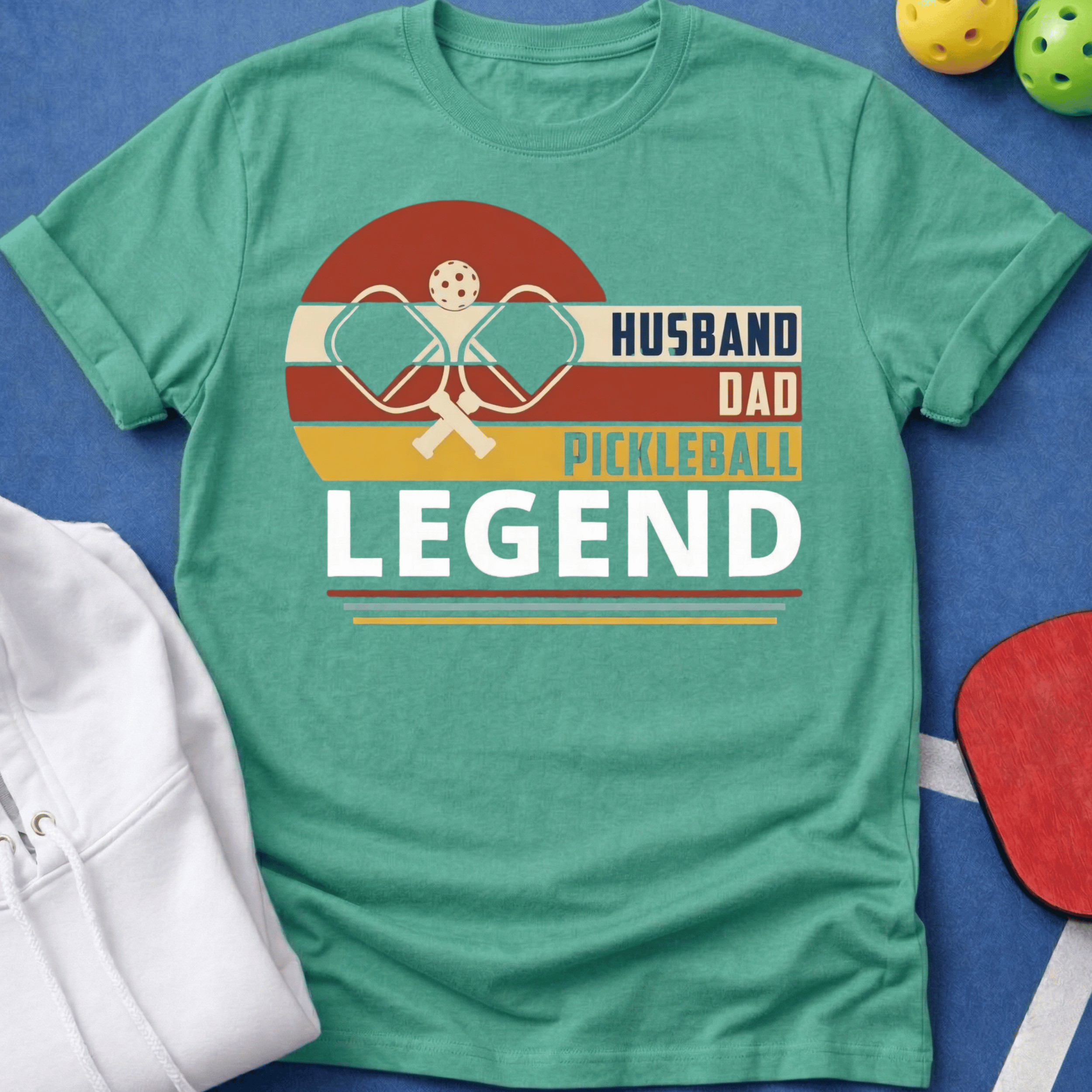 Husband, Dad, Pickleball Legend T-Shirt