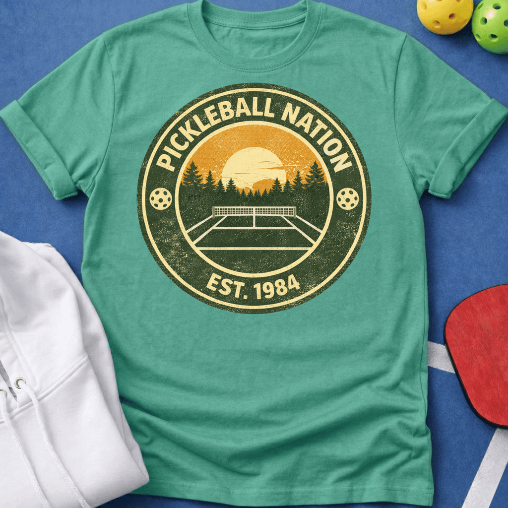 Forest Badge Pickle Nation - T-Shirt