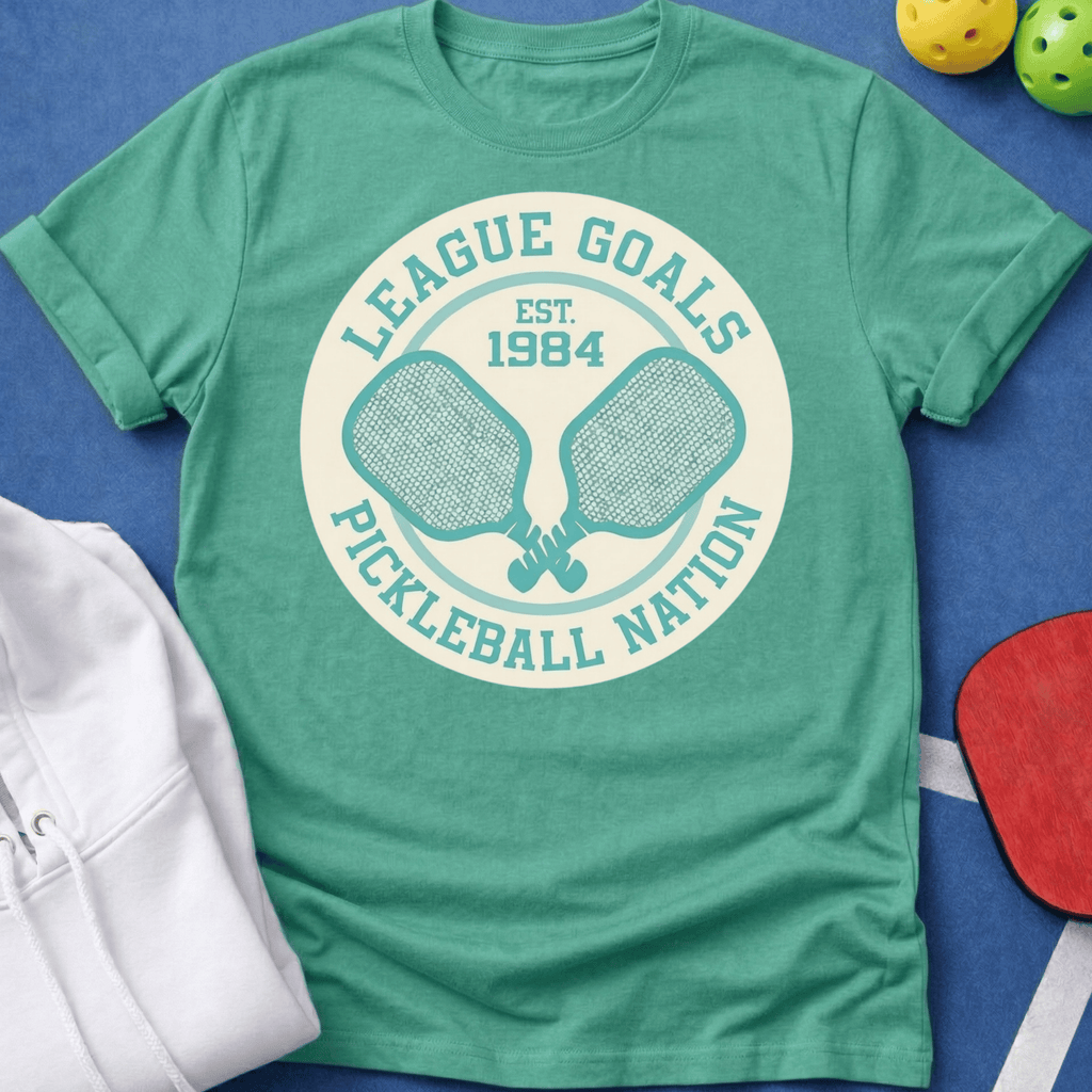 League Goals Pickleball Nation T-Shirt