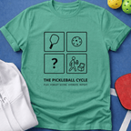 The Pickleball Cycle T-Shirt