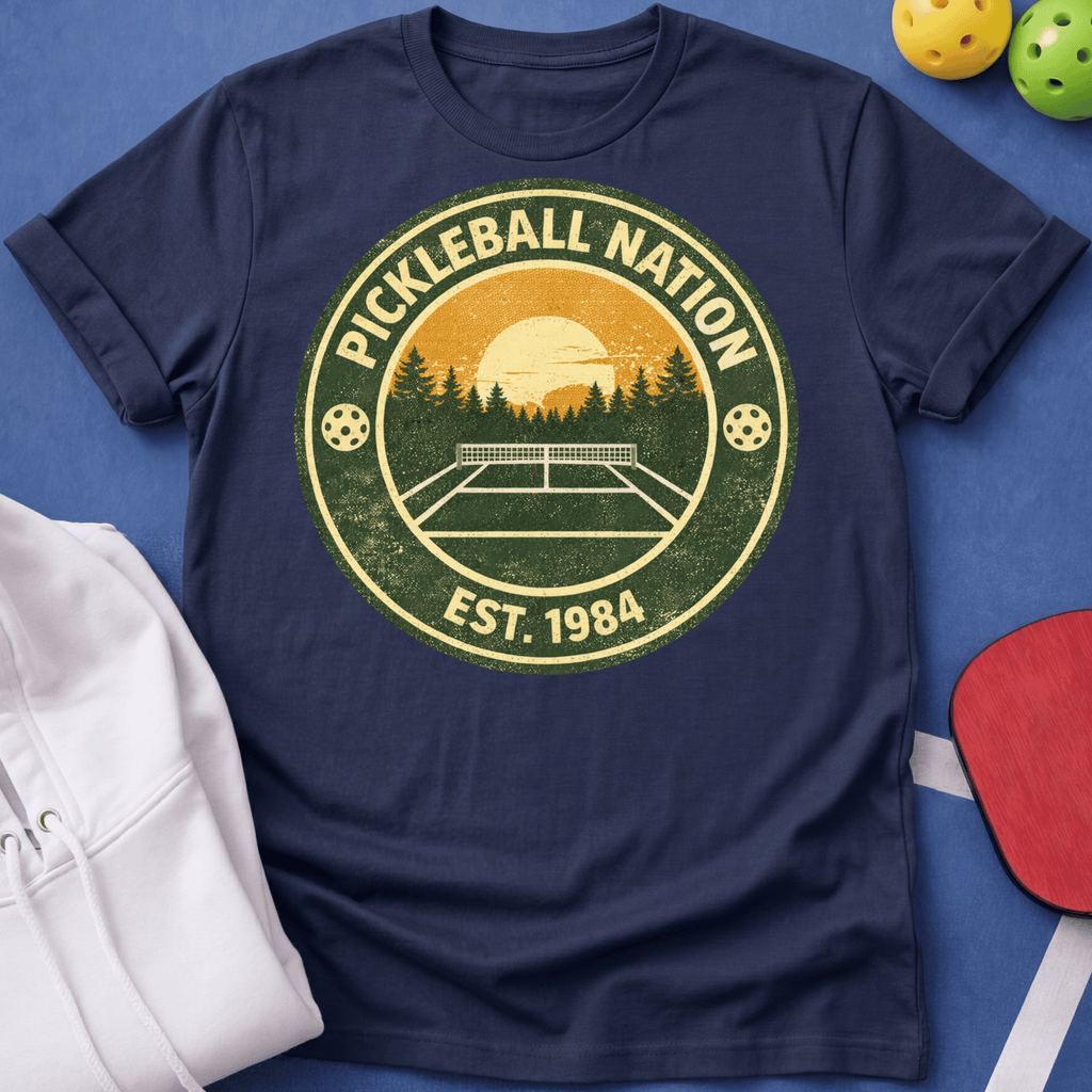 Forest Badge Pickle Nation - T-Shirt