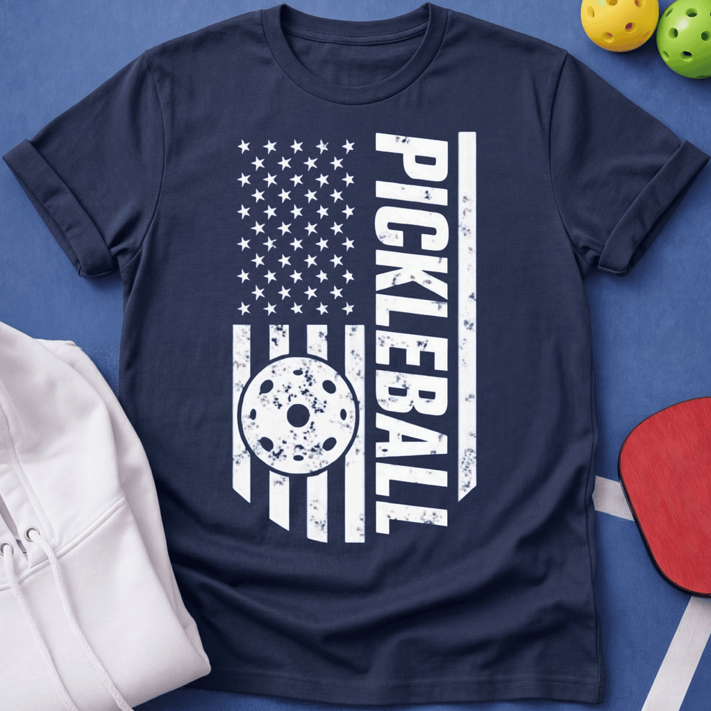 Flag Pickleball T-Shirt