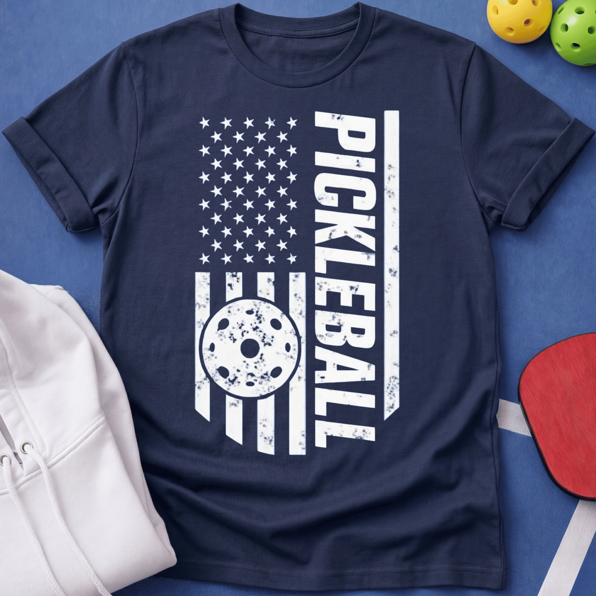 Flag Pickleball T-Shirt