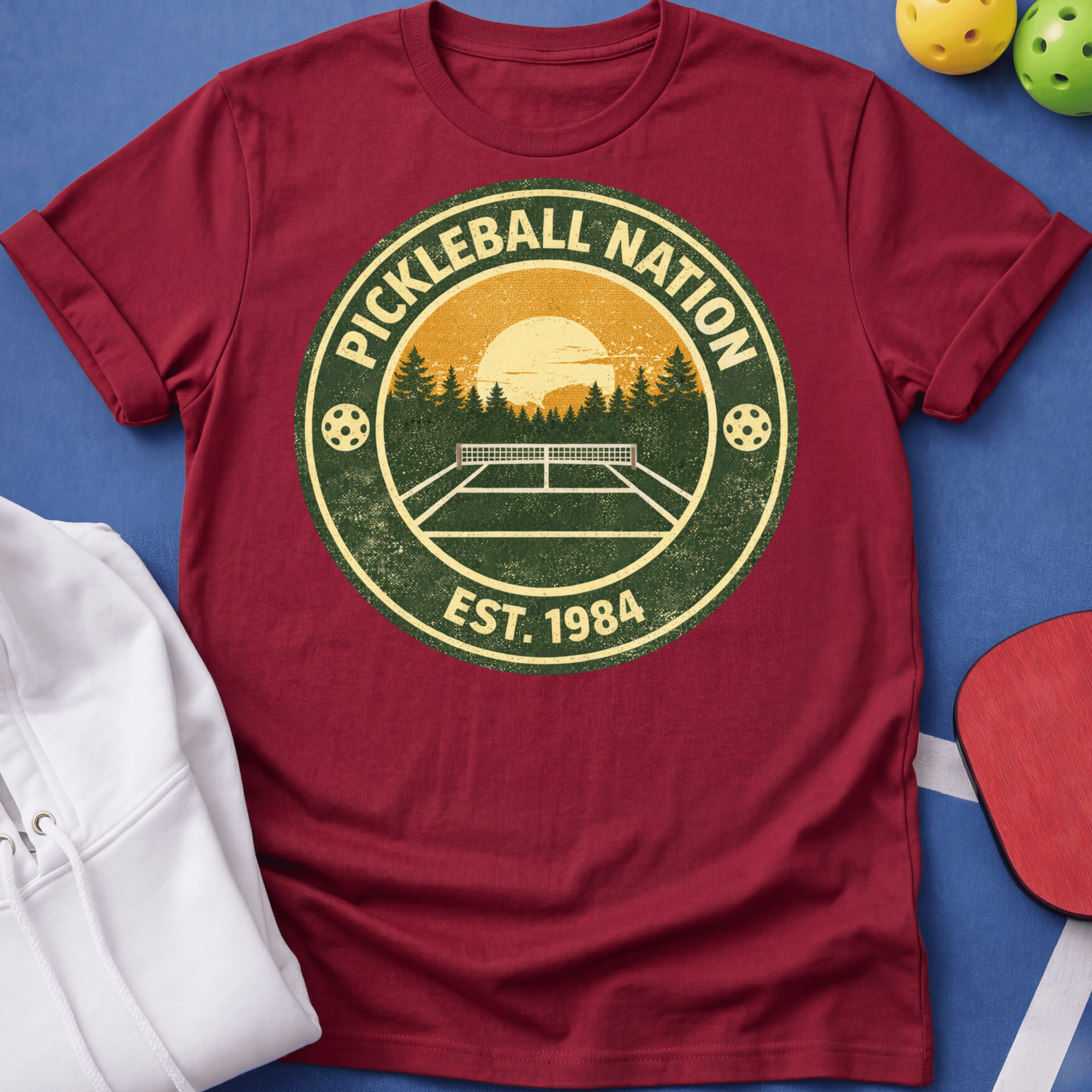 Forest Badge Pickle Nation - T-Shirt