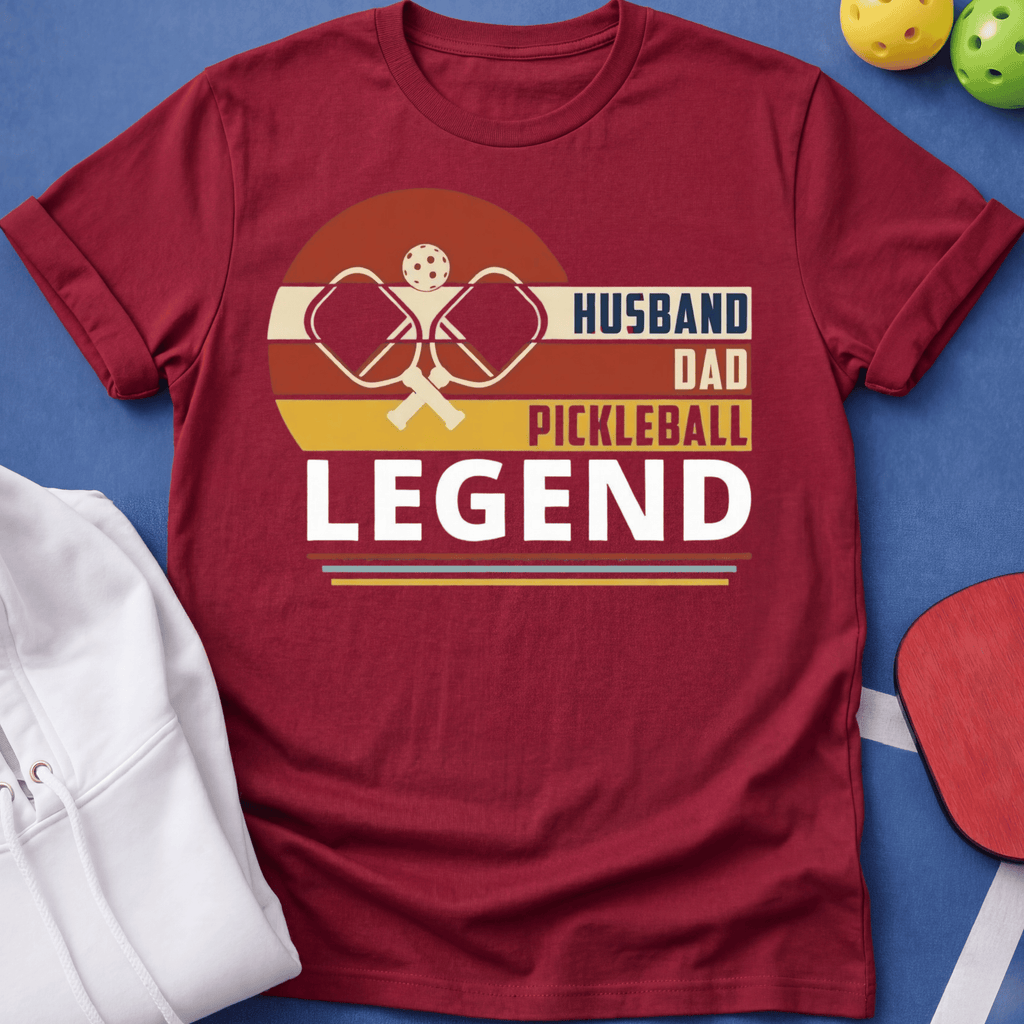 Husband, Dad, Pickleball Legend T-Shirt