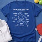 Anatomy of the Pickleball Player T-Shirt