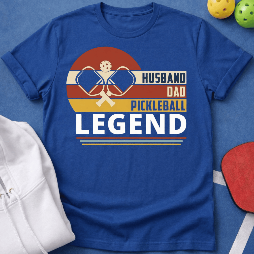 Husband, Dad, Pickleball Legend T-Shirt