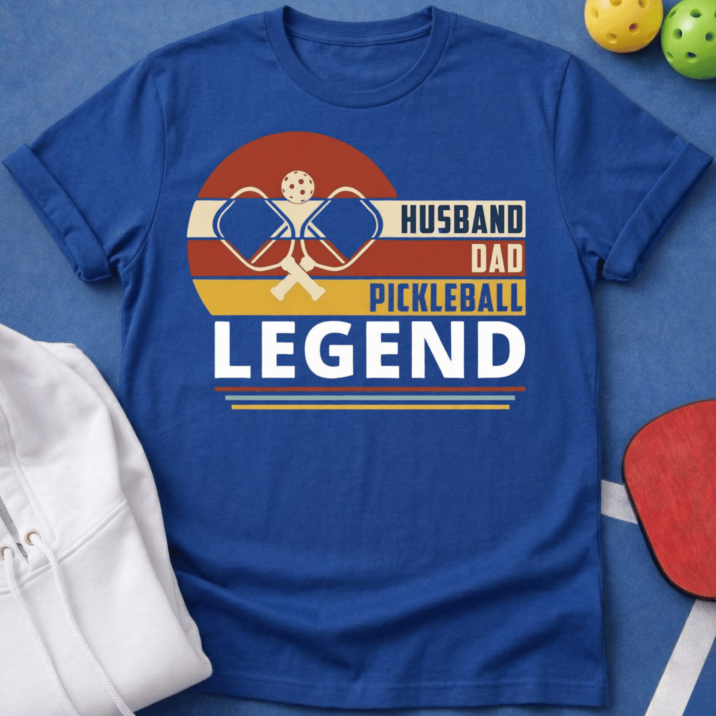 Husband, Dad, Pickleball Legend T-Shirt
