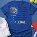 Flag Paddle Pickleball T-Shirt