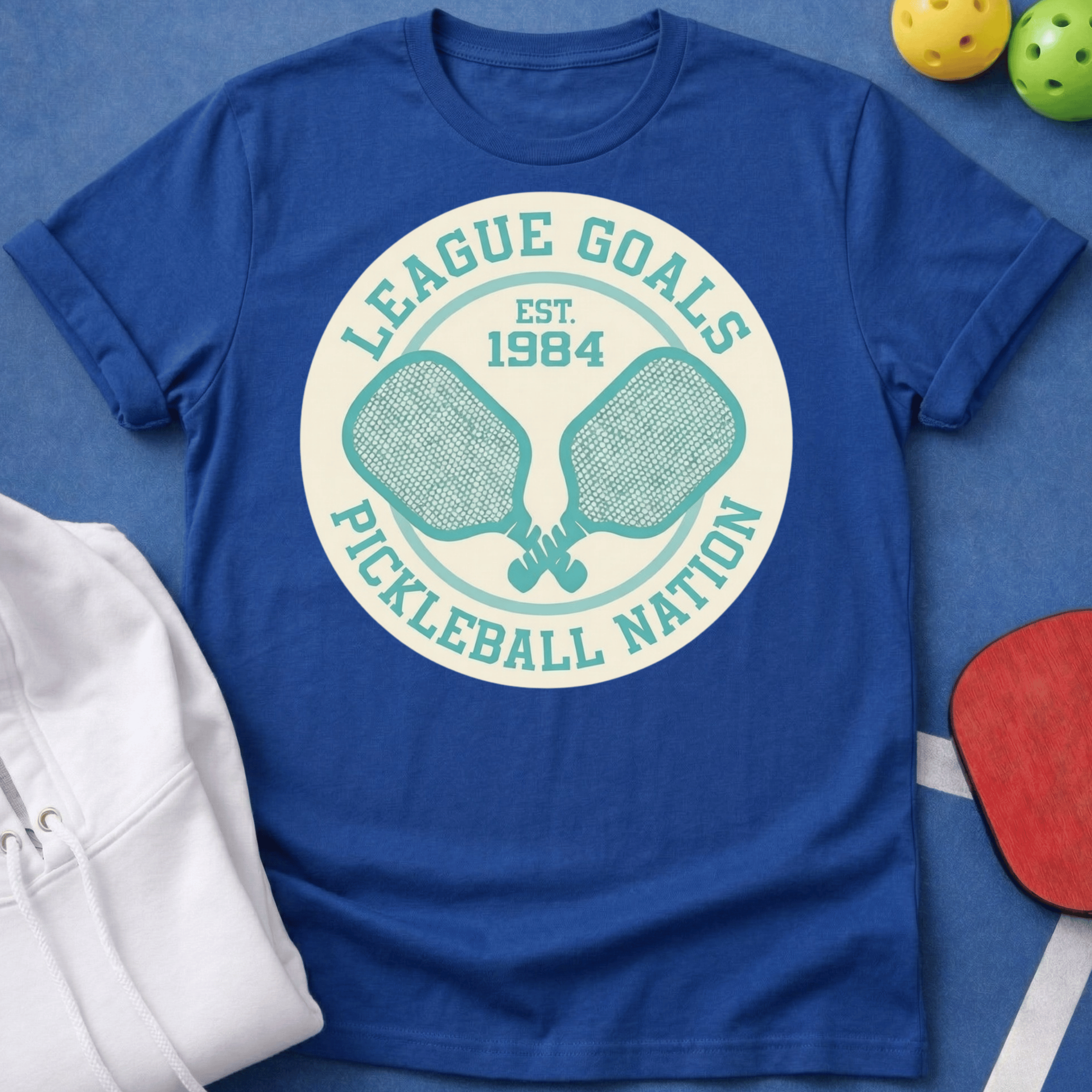 League Goals Pickleball Nation T-Shirt