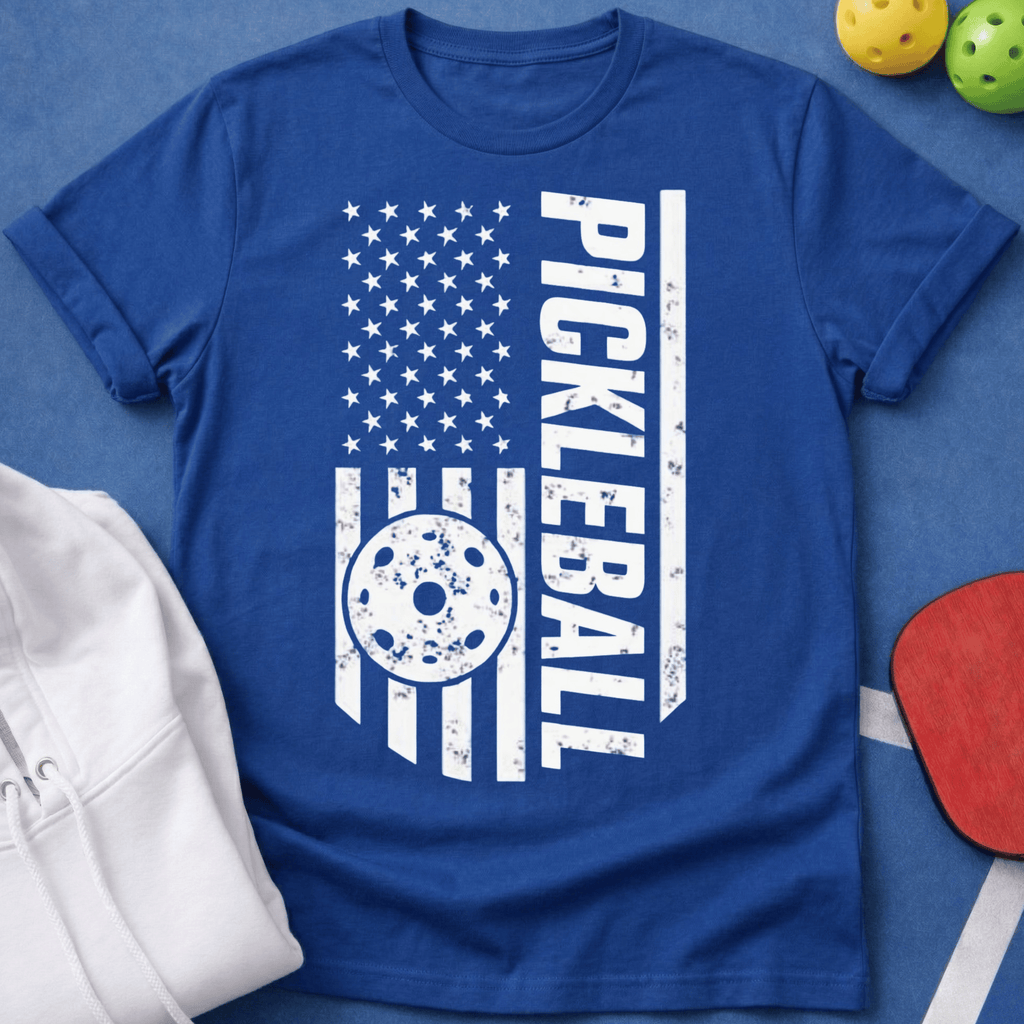 Flag Pickleball T-Shirt