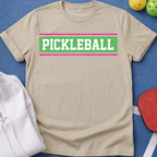 Pickleball Green Line T-Shirt