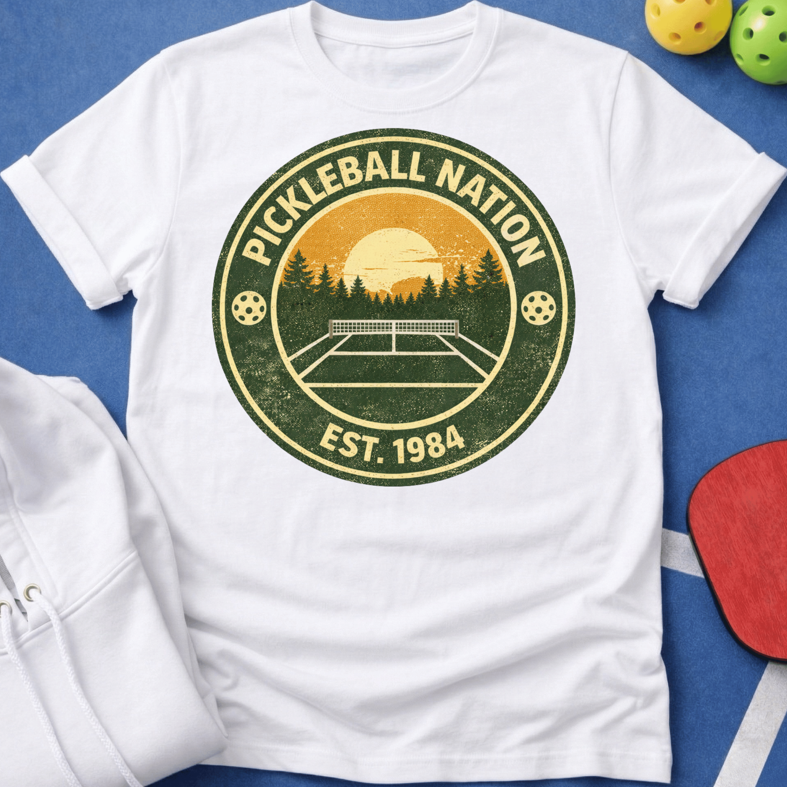 Forest Badge Pickle Nation - T-Shirt