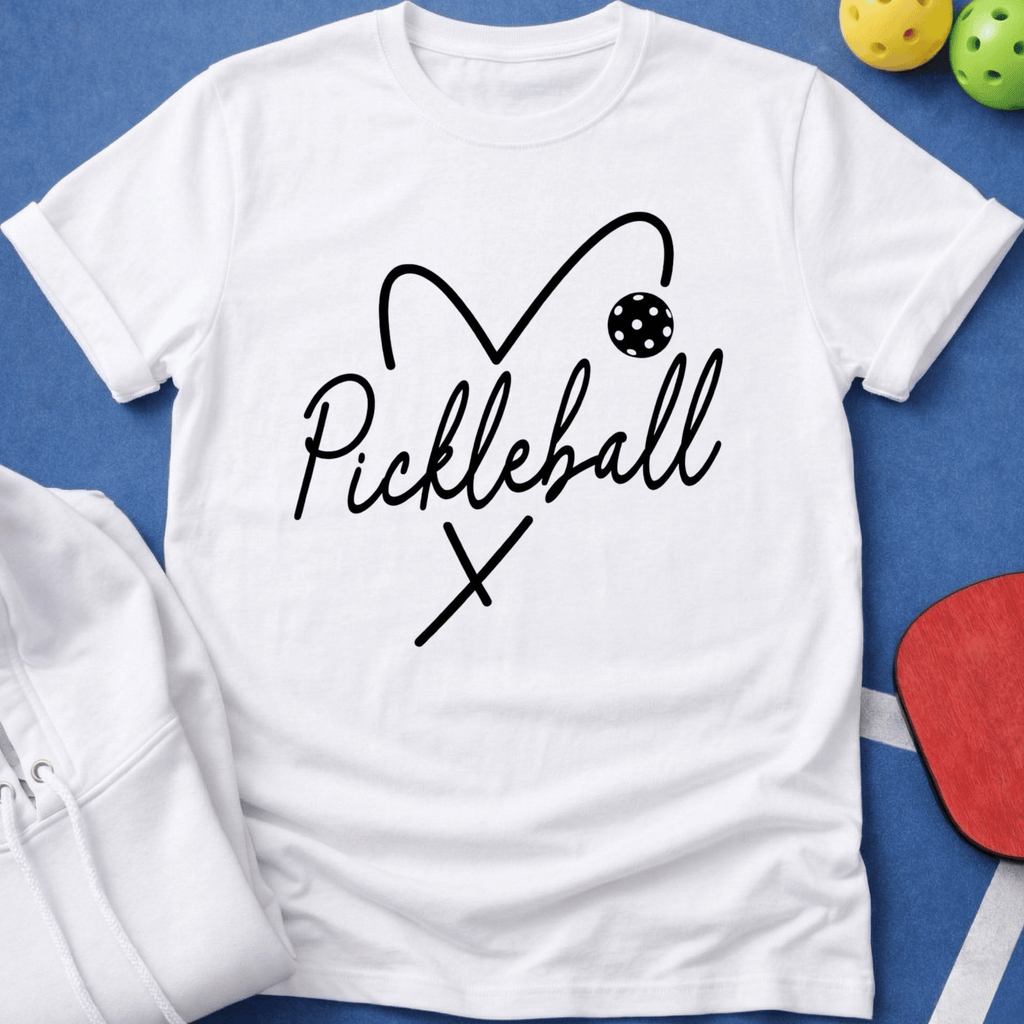 Heart Pickleball T-Shirt